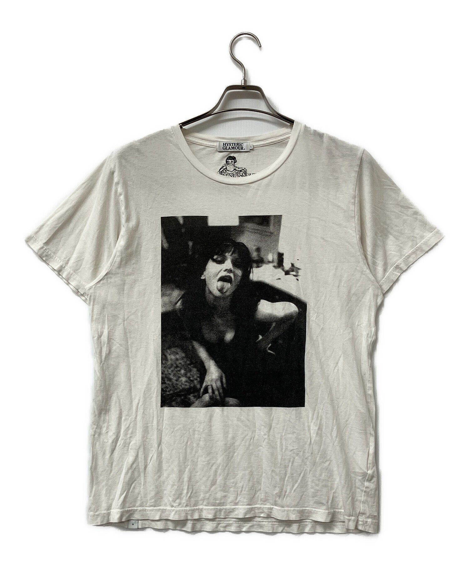 Pre-owned] Hysteric Glamour Short-Sleeve T-Shirt with Andy Warhol