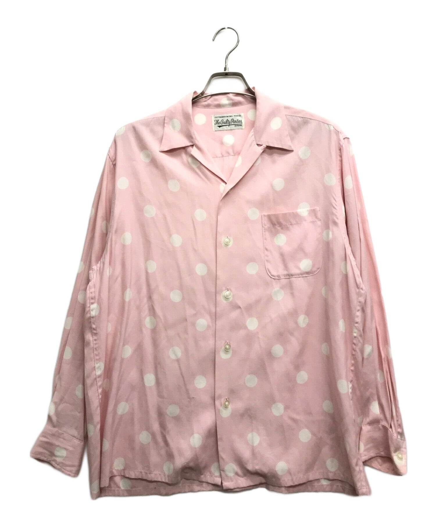 [Pre-owned] WACKO MARIA DOTS OPEN COLLAR SHIRT – Archive Factory