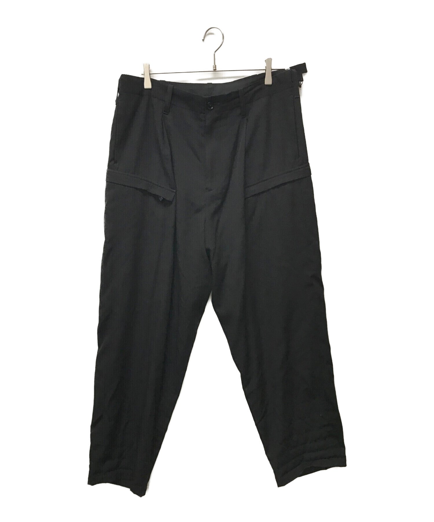 [Pre-owned] Yohji Yamamoto pour homme Tapered pants with wool gabardin