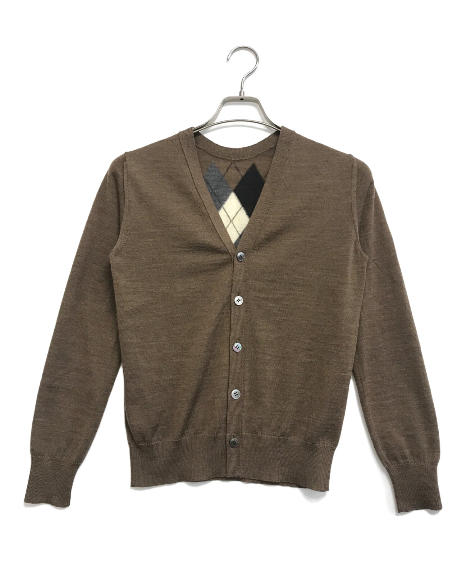 Pre-owned] JUNYA WATANABE COMME des GARCONS Argyle Knit Cardigan 