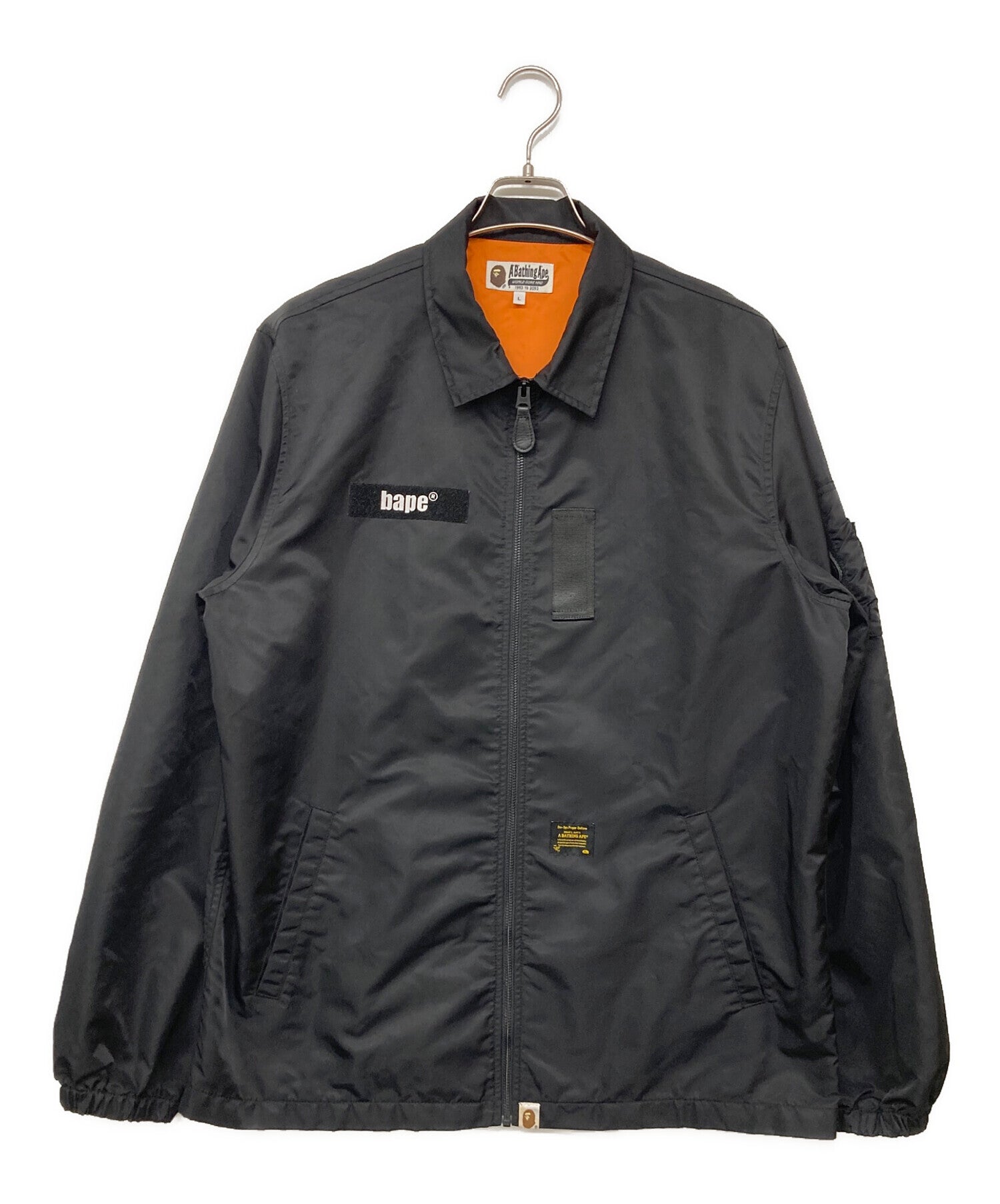 Pre-owned] A BATHING APE MA-1 Detail Coach Jacket 001ljf301016x 
