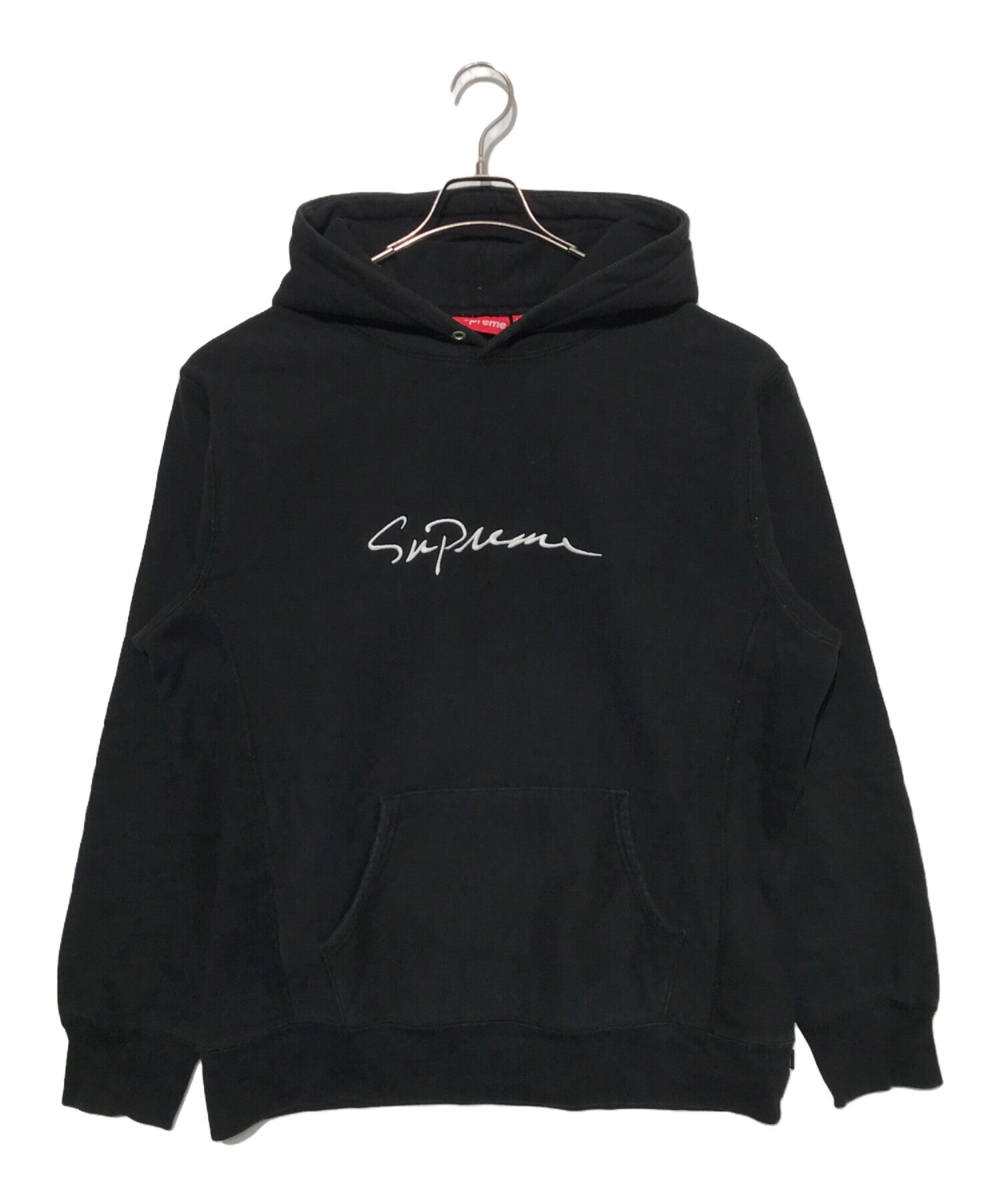 トップス Supreme Classic Script Hooded Sweatshirt Supreme Classic Script Hooded Sweatshirt Red Men's - FW18 - US