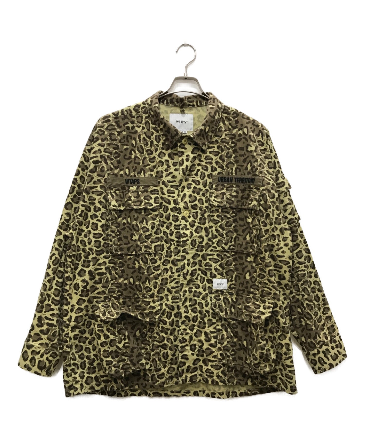 Pre-owned] WTAPS JUNGLE 01 LS COTTON.TWILL.CAMO 211WVDT-SHM02