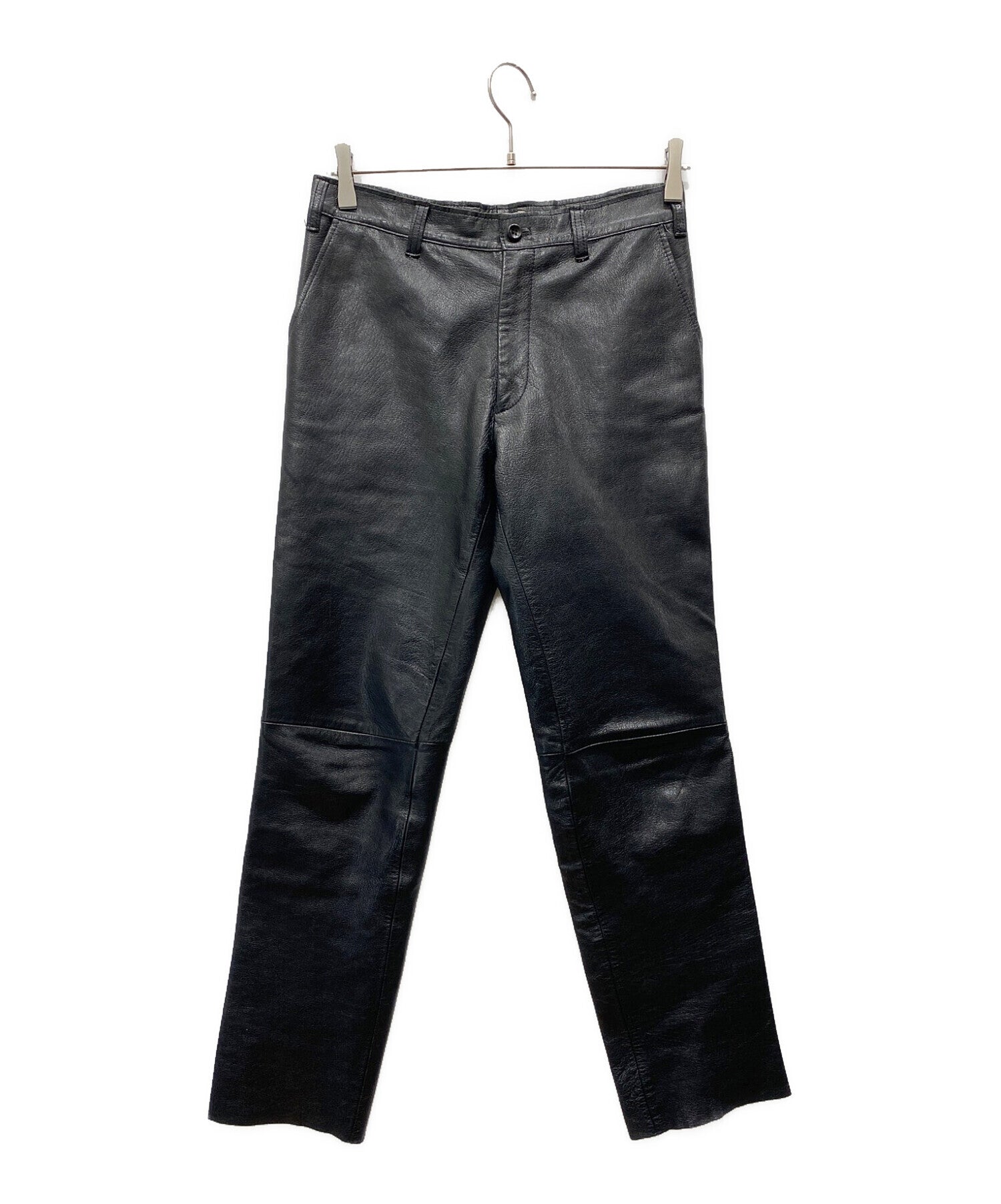 [Pre-owned] ISSEY MIYAKE leather pants IM83-LF002