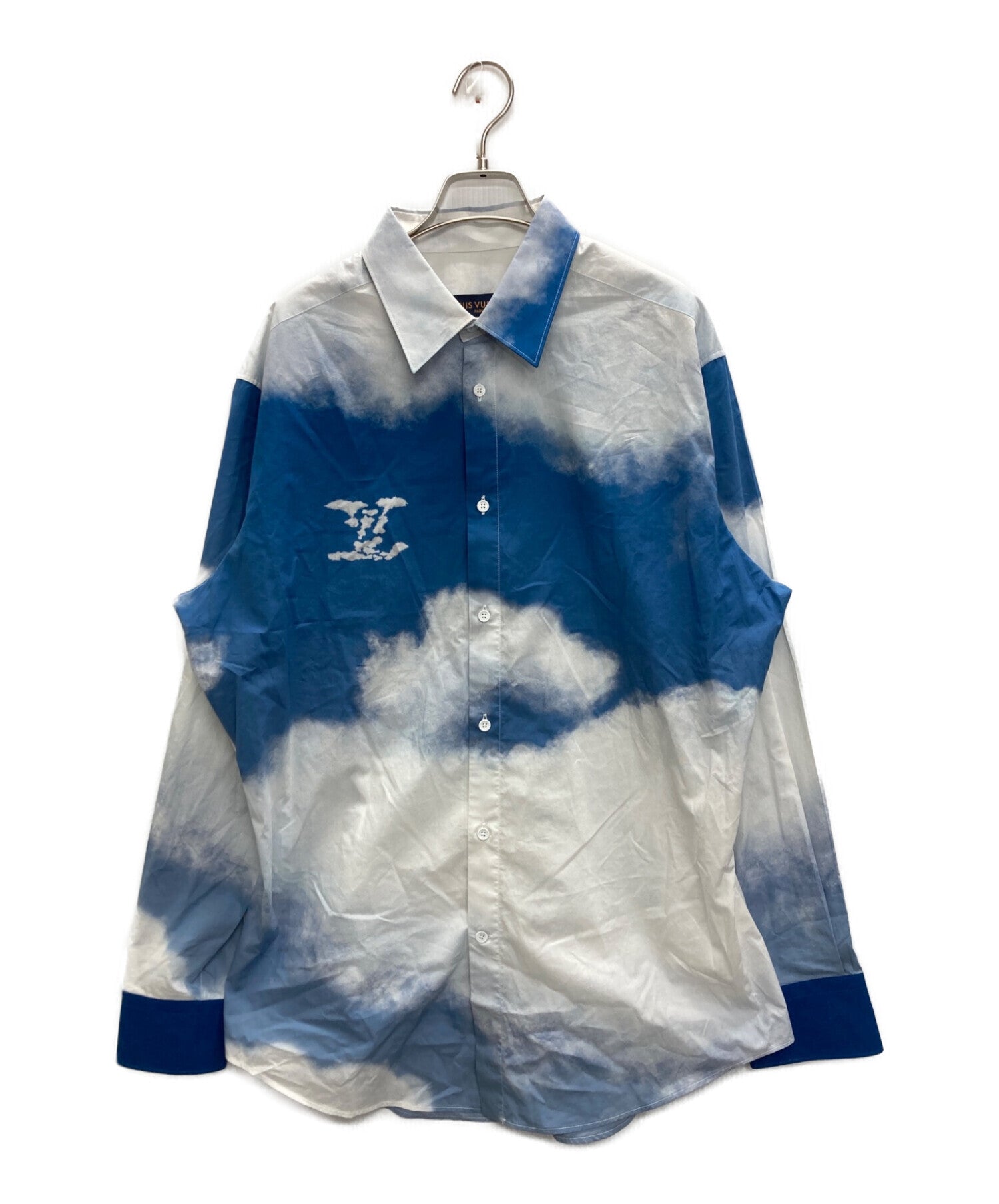 [Pre-owned] LOUIS VUITTON LV Cloud Print L/S Shirt RM202 YRU HJS74W