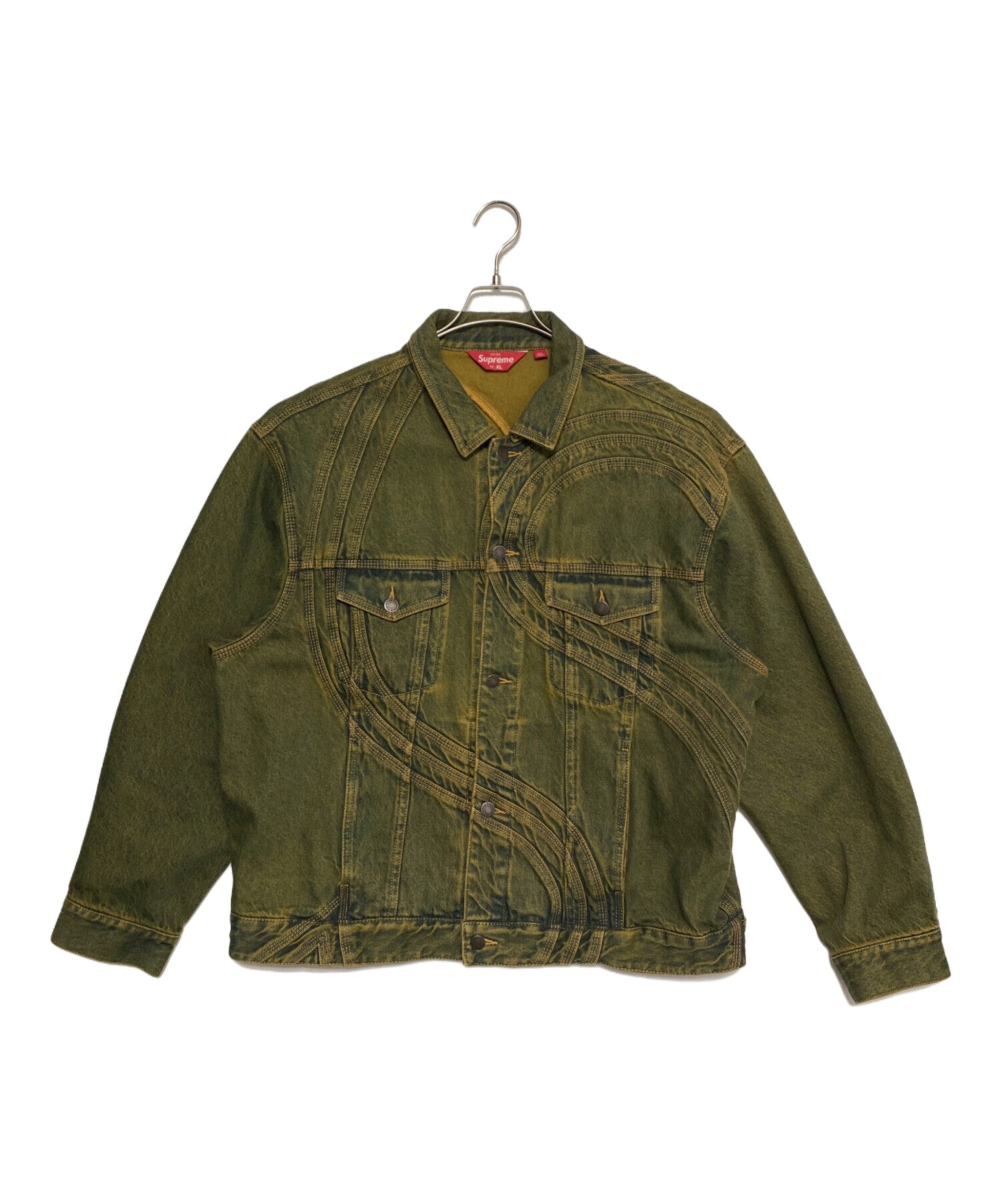 Pre-owned] SUPREME S Logo Denim Trucker Jacket – Archive Factory