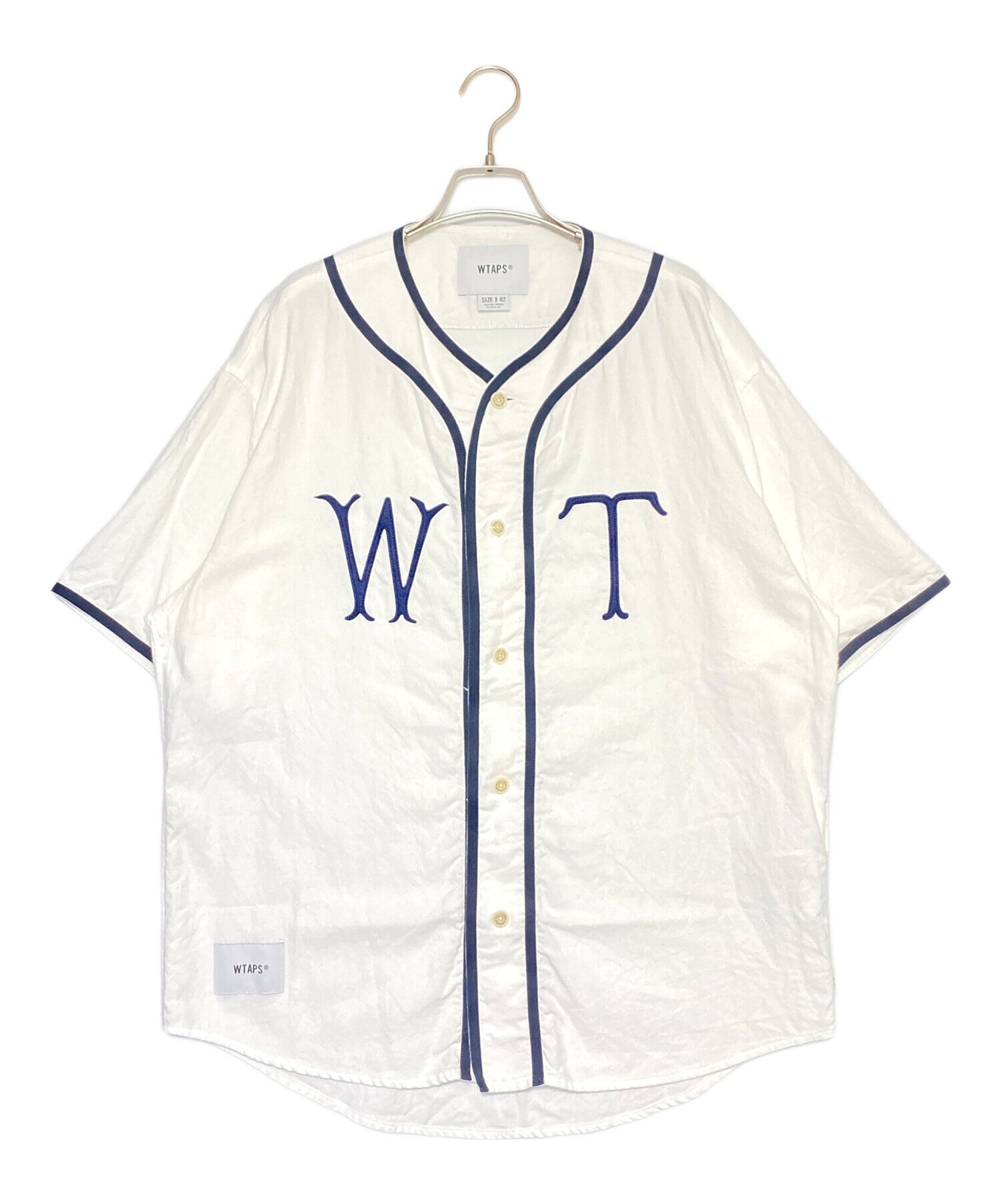 Pre-owned] WTAPS LEAGUE/SS/COTTON.TWILL ( LEAGUE short sleeve