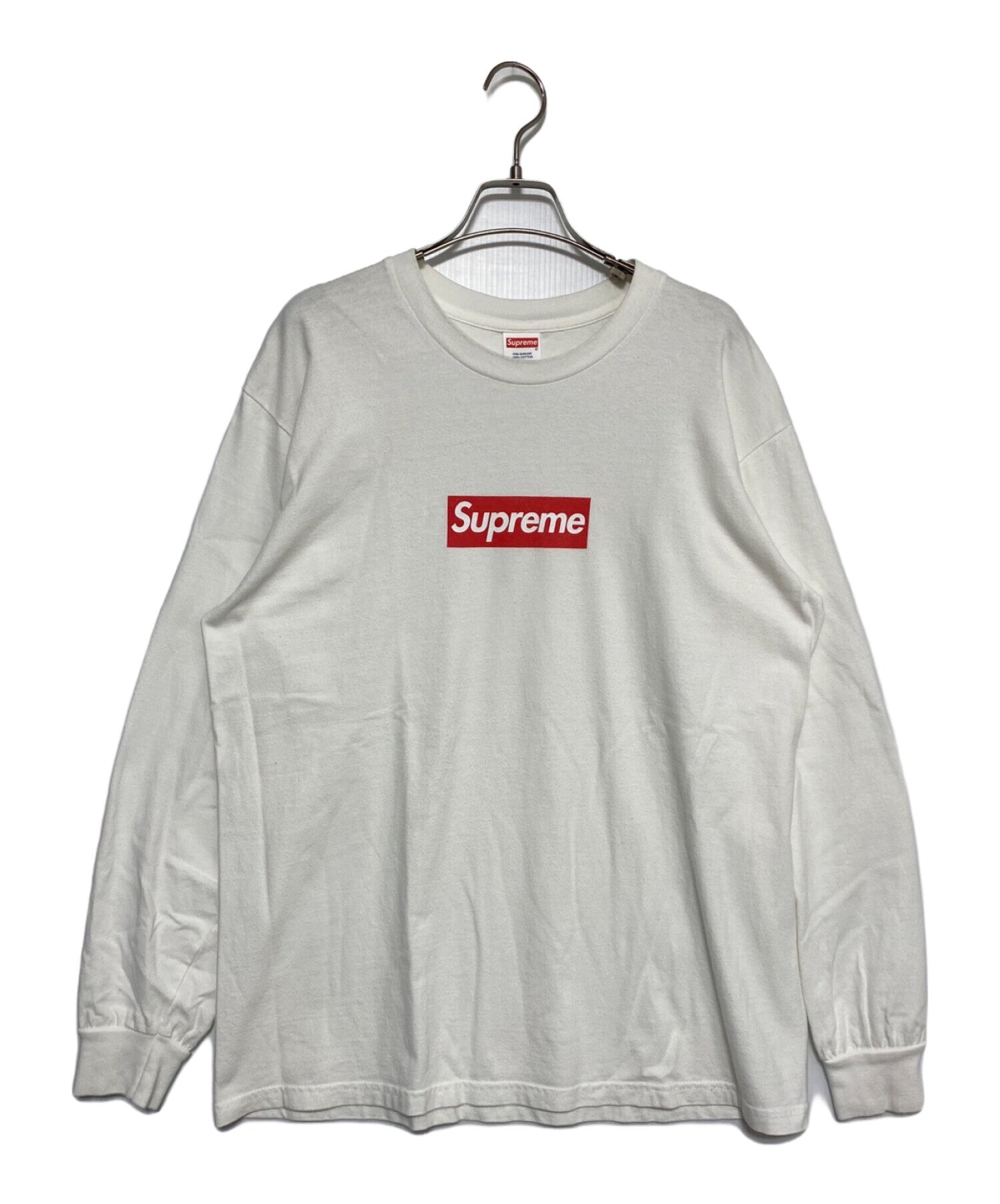 Pre-owned] SUPREME BOX LOGO L/S TEE ( Box Logo Long Sleeve T-shirt 