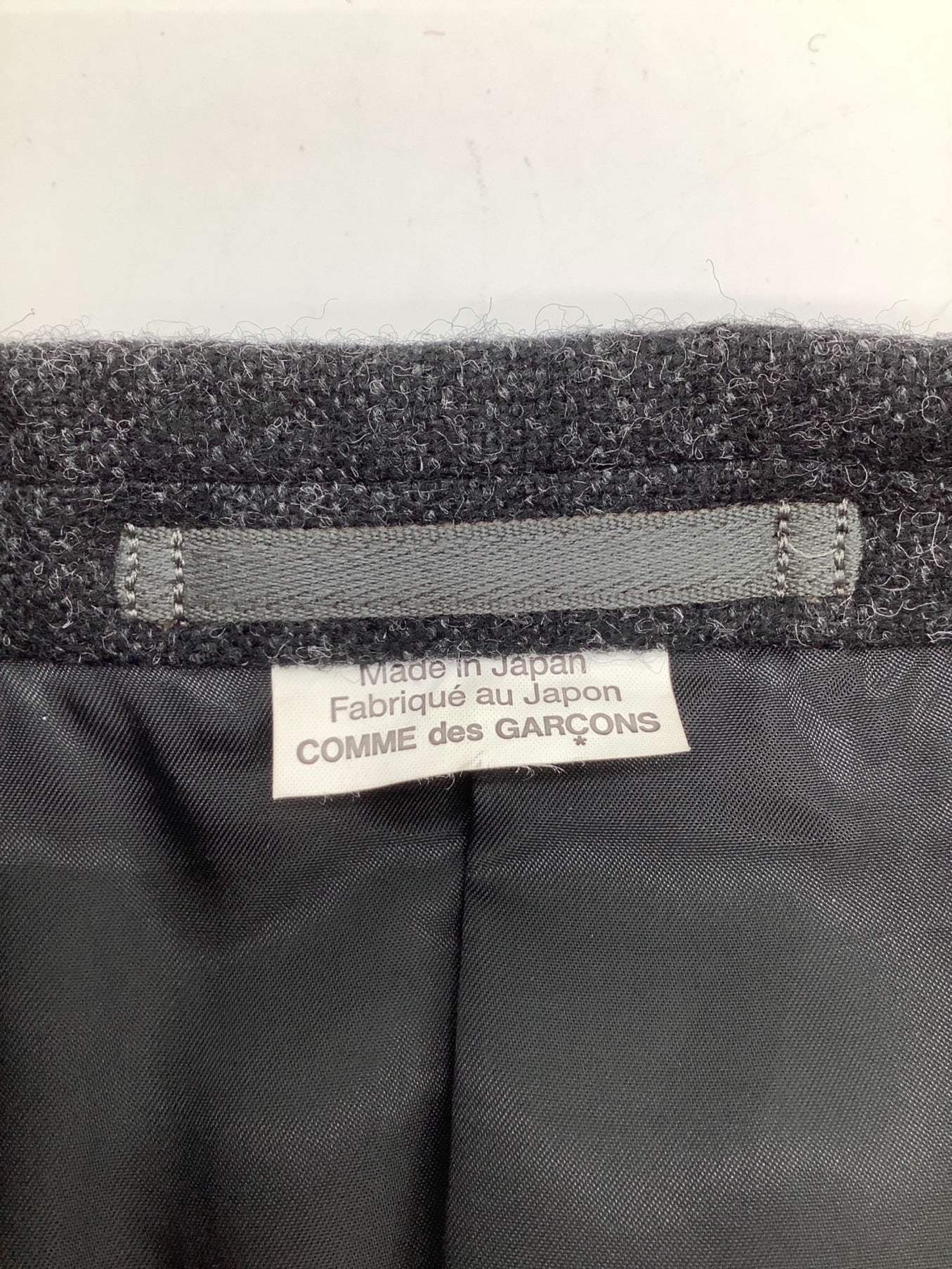Comme des Garcons Homme Deux羊毛夾克