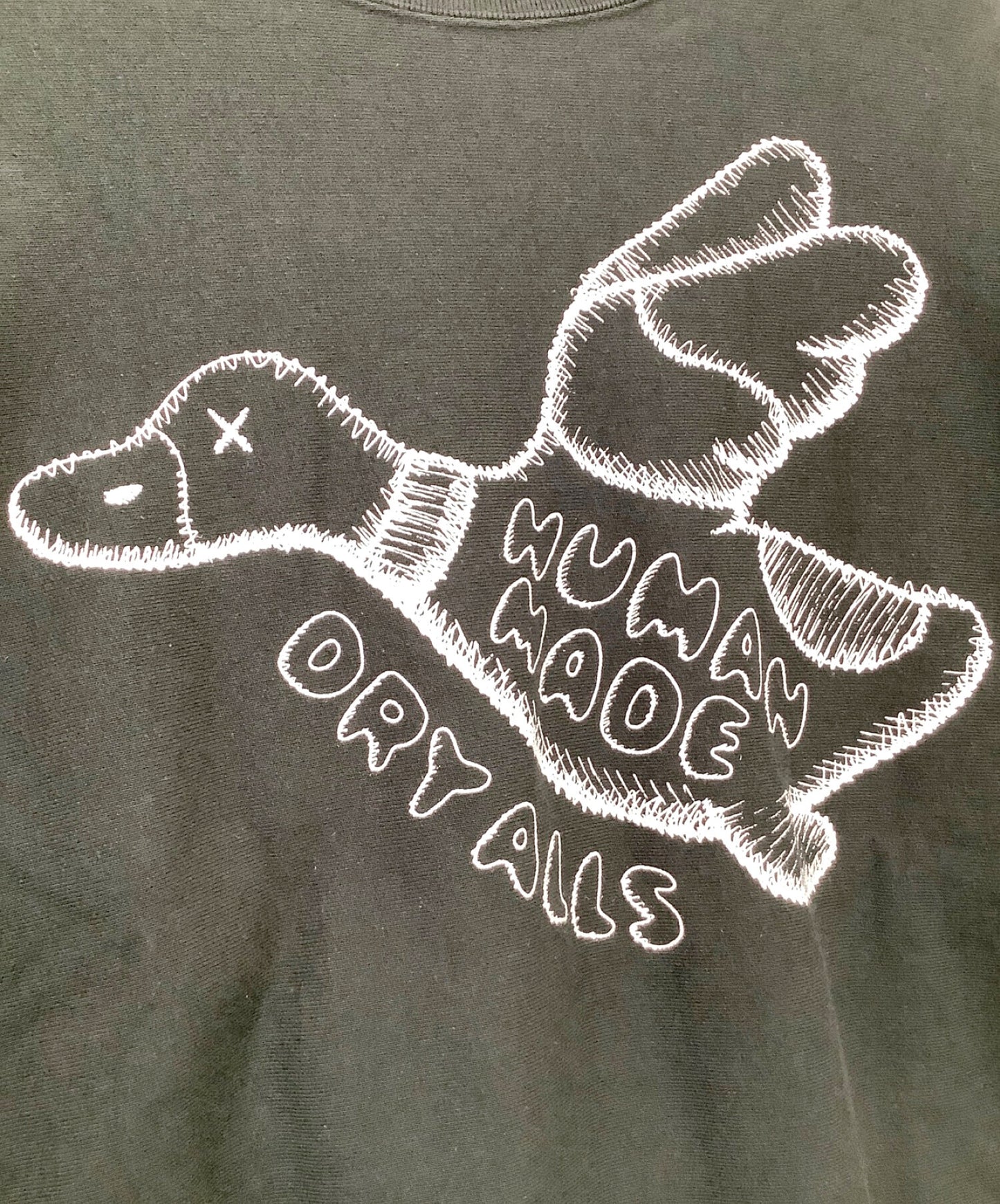 人製造×kaws船員脖子運動衫