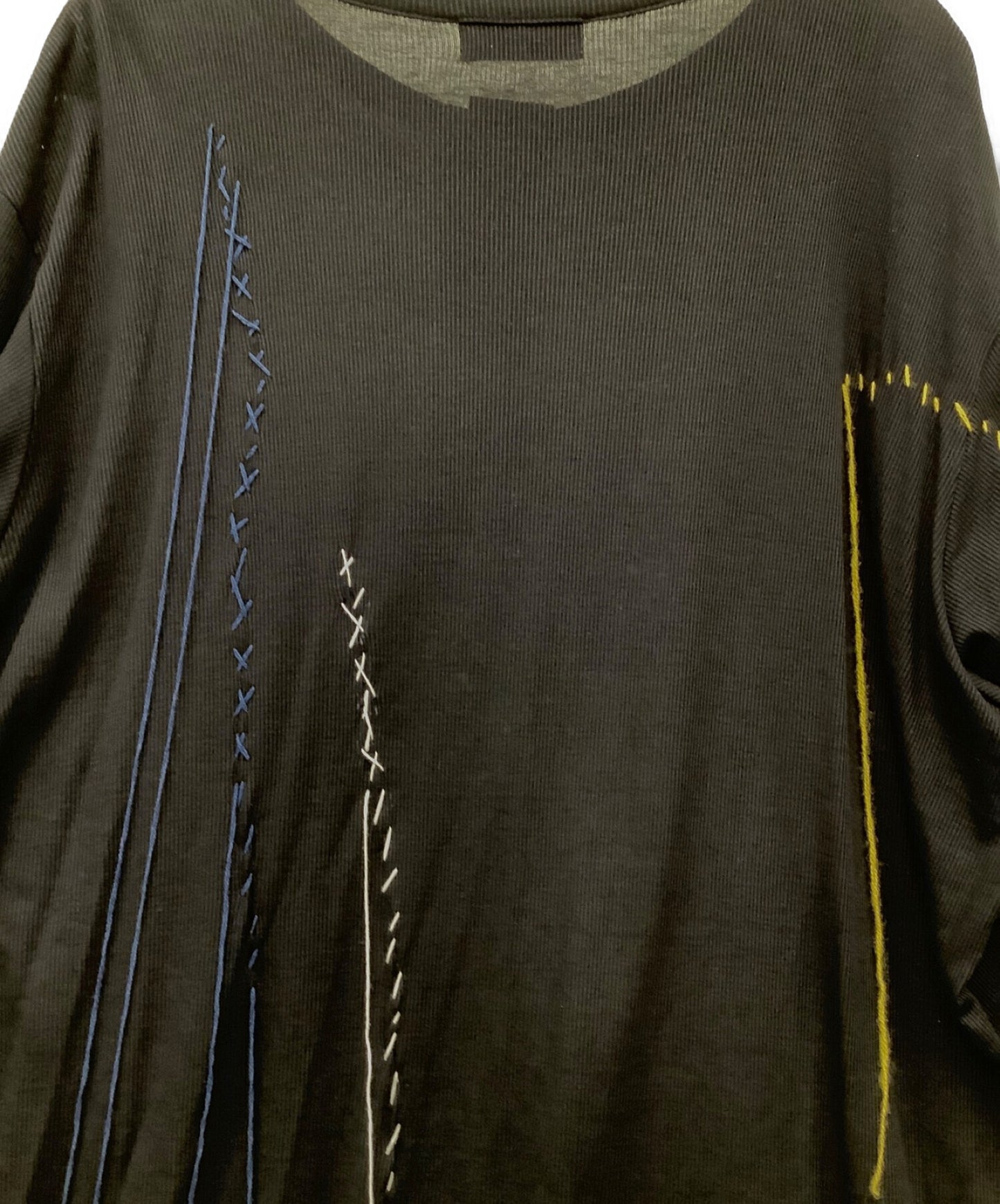 yohji yamamoto는 homme 자수 Henry B HD-T60-087을 자수했습니다