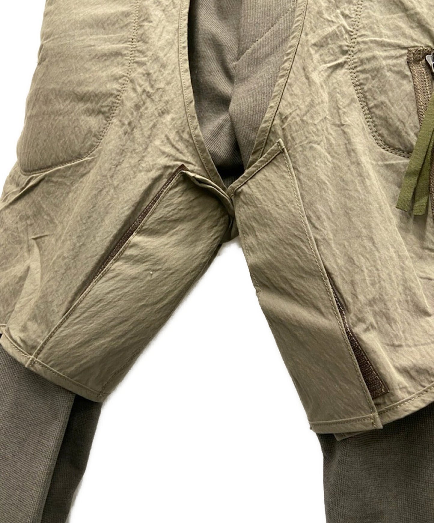 Julius Co/NY 타이핑 리터 천 전술 레이어 샤프 천 바지 617pam7