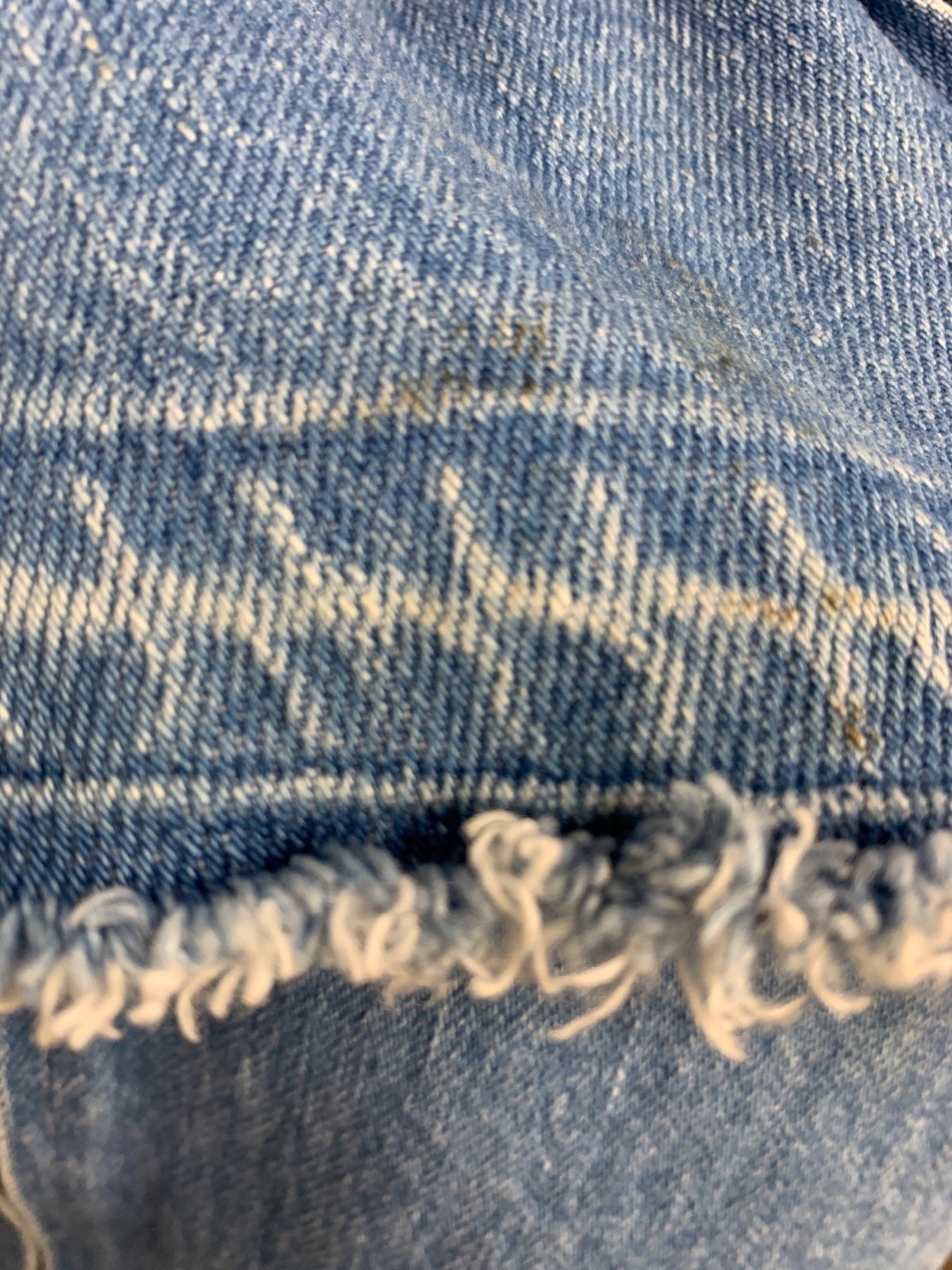 Sulvam hem front front zip เกลียวบดเดนิม SH-P13-800