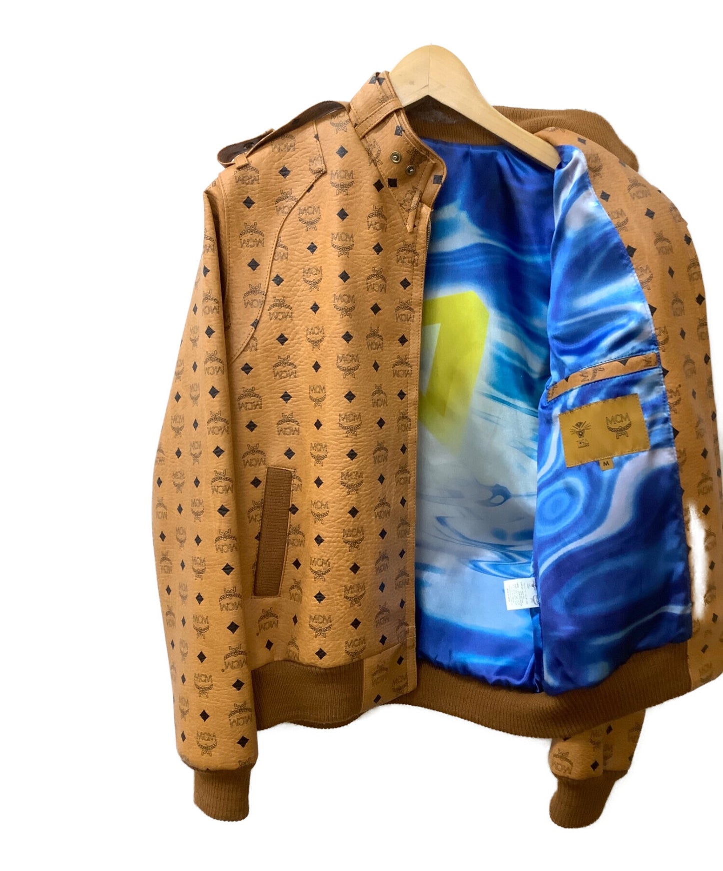 MCM×现象皮革车手夹克TAZJKT-002