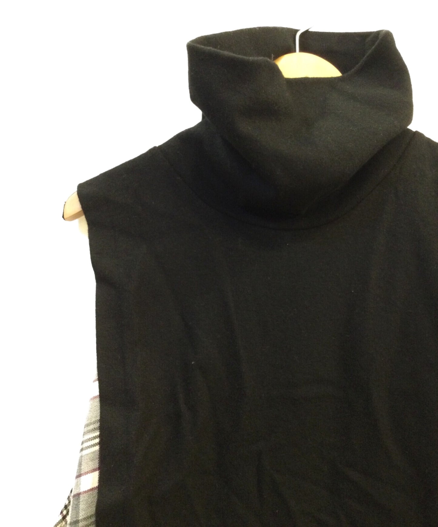 Y의 넓은 수표 소수판 드레스 YC-D06-801