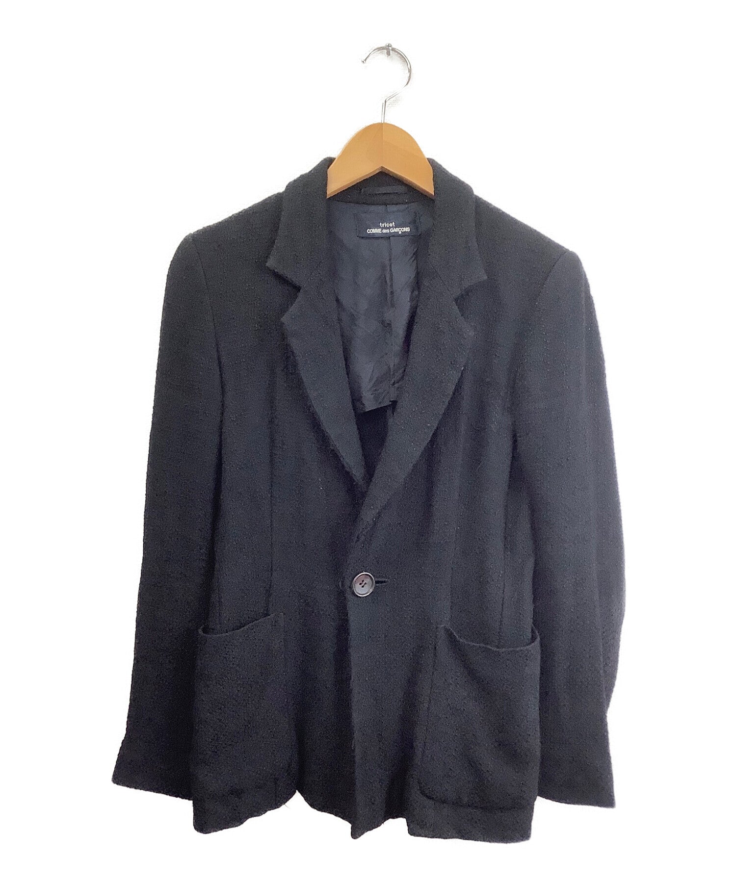 Pre-owned] tricot COMME des GARCONS tailored jacket | Archive Factory