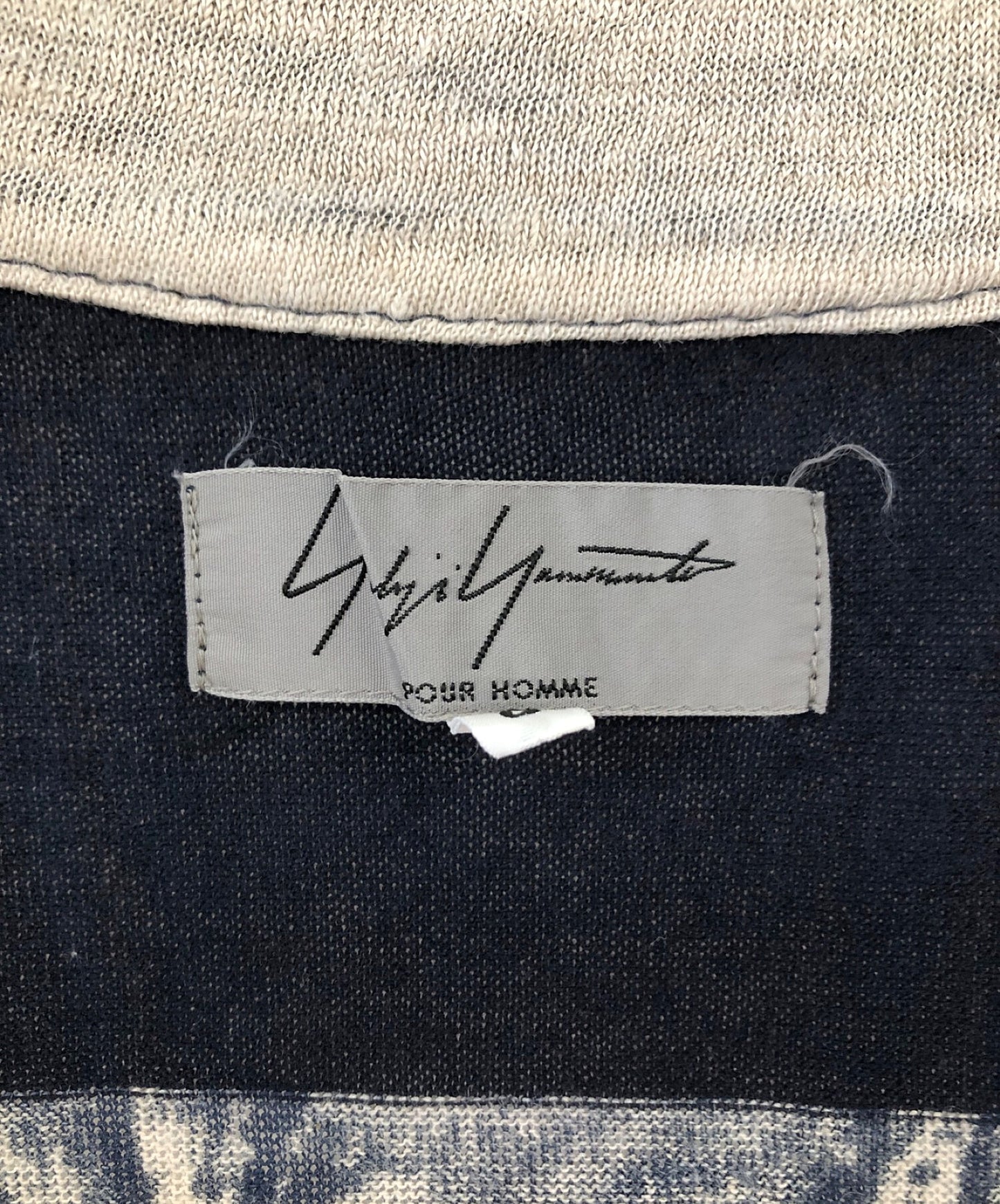 yohji yamamoto pour homme cotton 셔츠 hj-t23-362