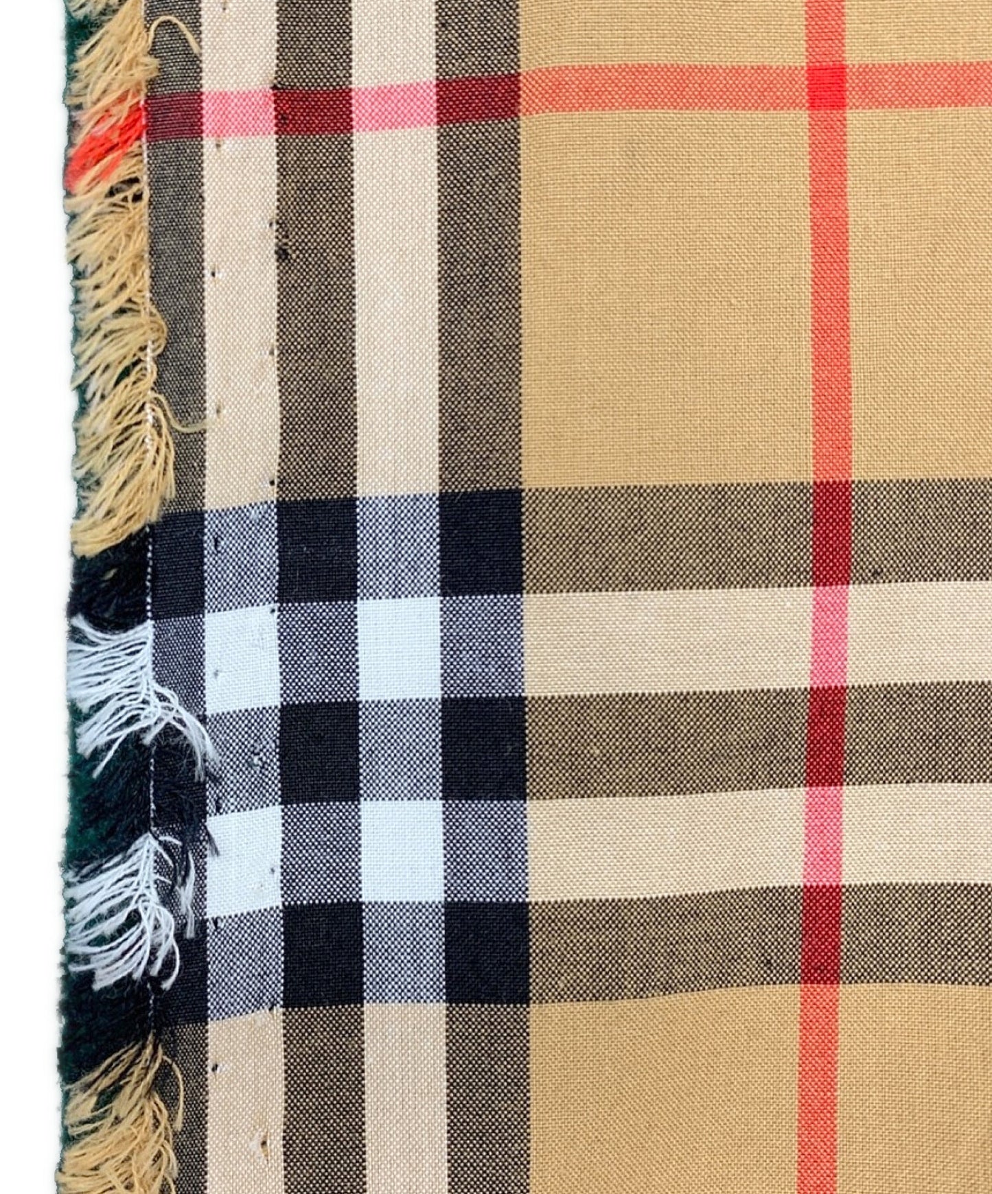 Burberry London x Comme des Garcons ผ้าพันคอขนาดใหญ่