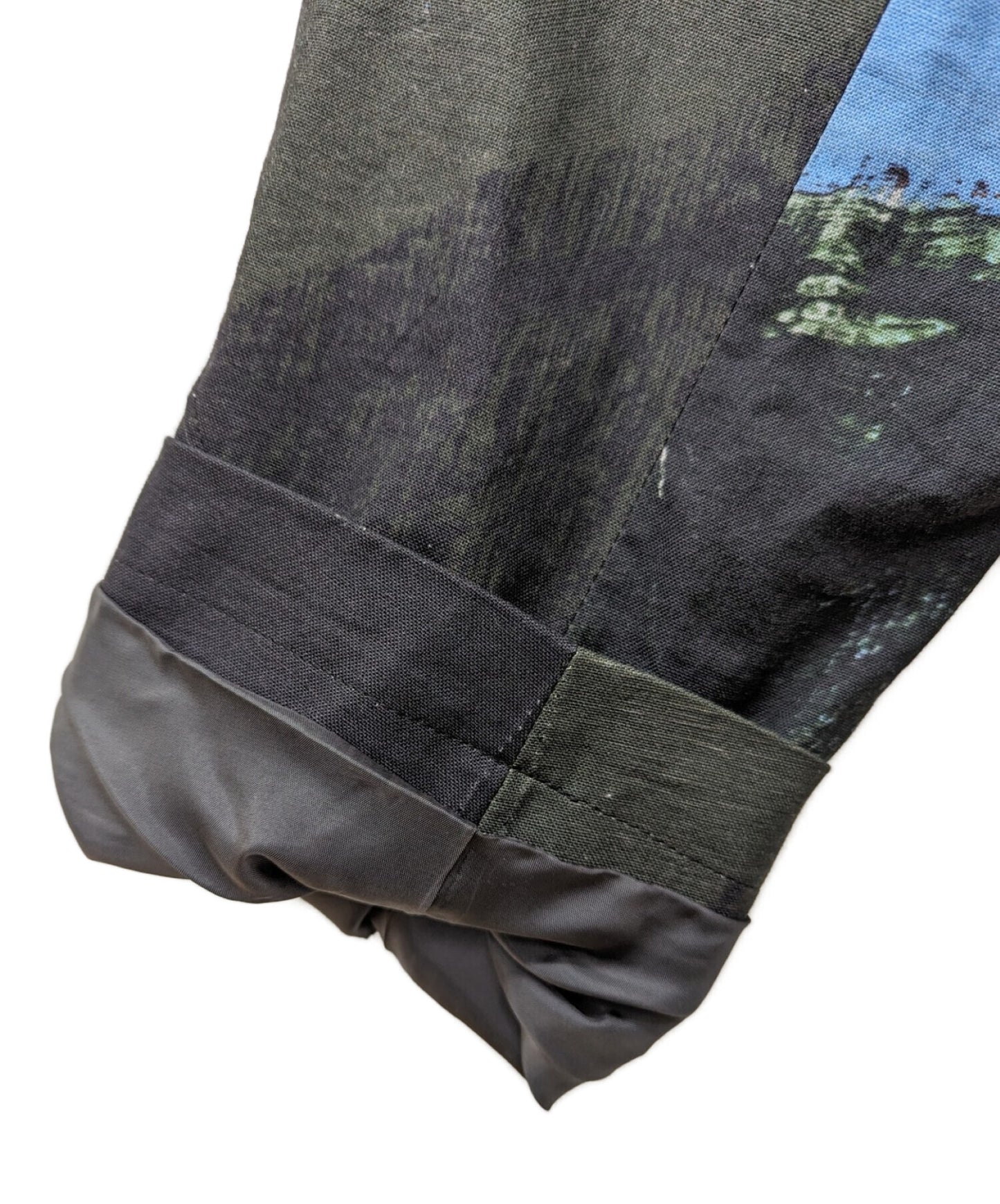 Yohji Yamamoto 페인트 맞춤 재킷 HO-J65-023-1-03