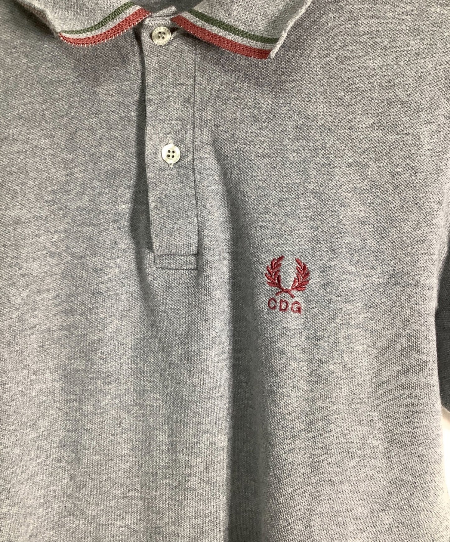 弗雷德·佩里(Fred Perry)X Comme des Garcons衬衫短袖polo衬衫