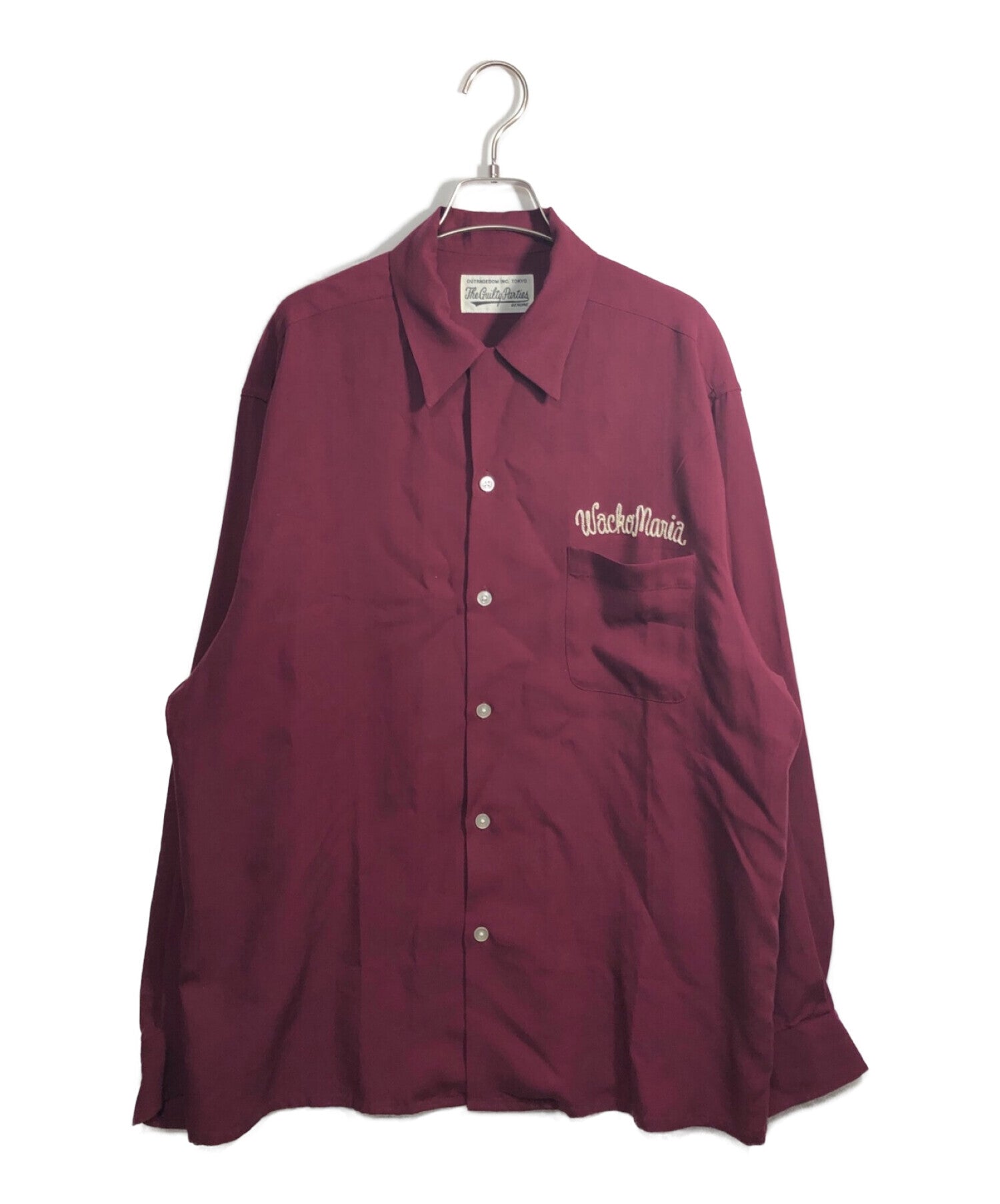 WACKO MARIA 50'S SHIRT L/S 22fwe-wms-oc02 | Archive Factory