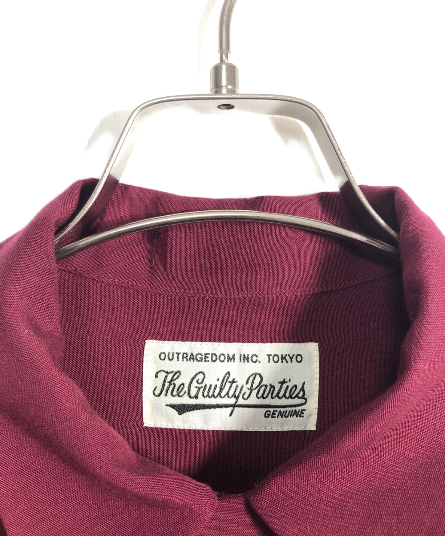 Wacko Maria 50的衬衫L/S 22FWE-WMS-OC02