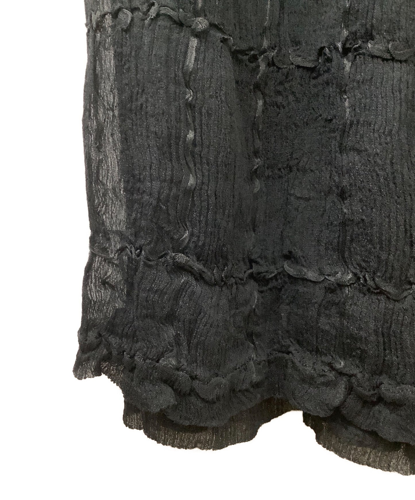 Issey Miyake Permanente Linen Maxi 스커트