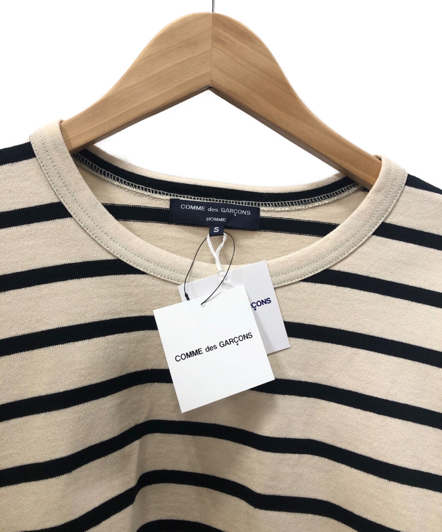 Comme des Garcons Homme分層切割和縫製Hi-T005