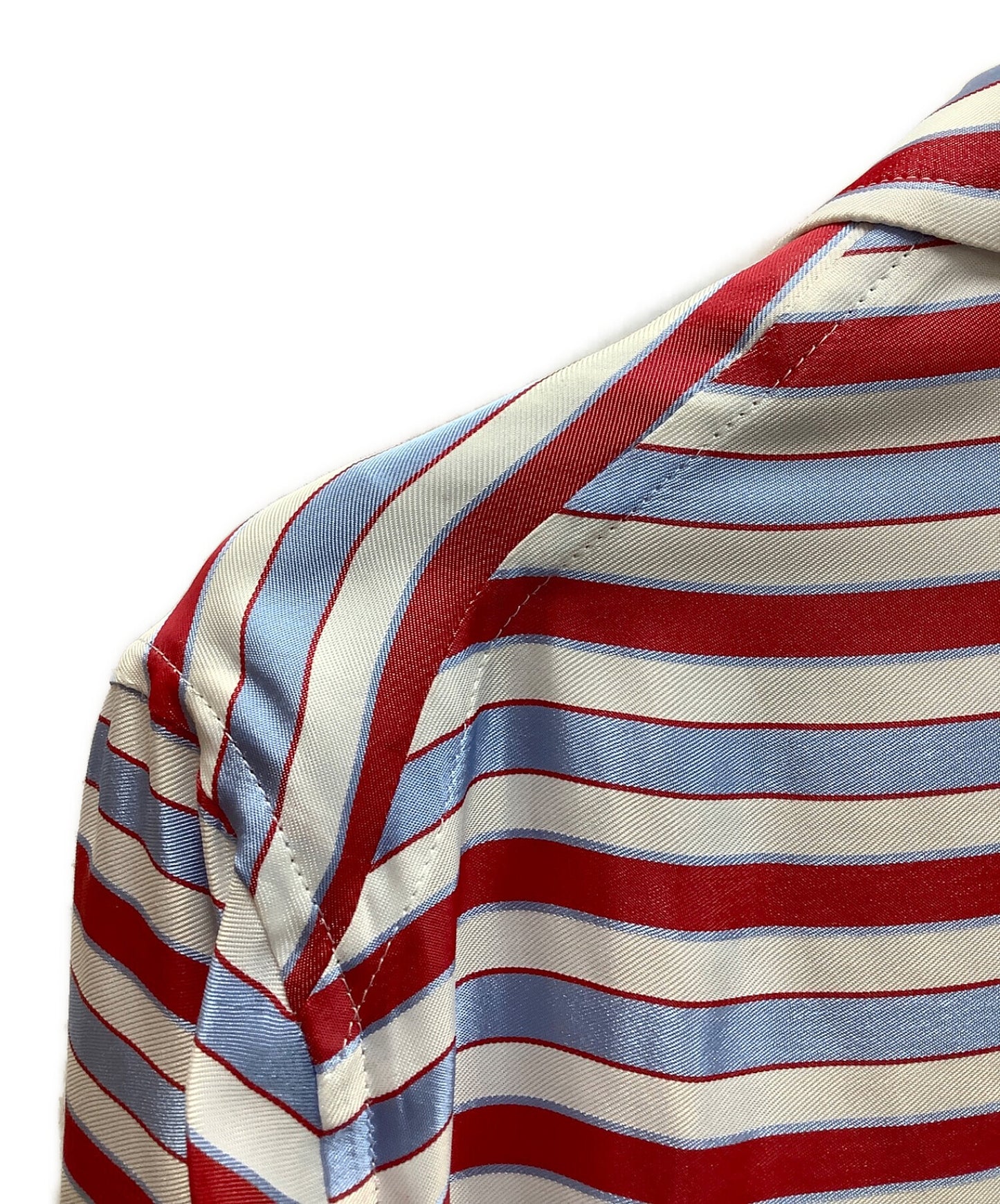 Comme des Garcons Homme Plus条纹量身定制的夹克PC-J056