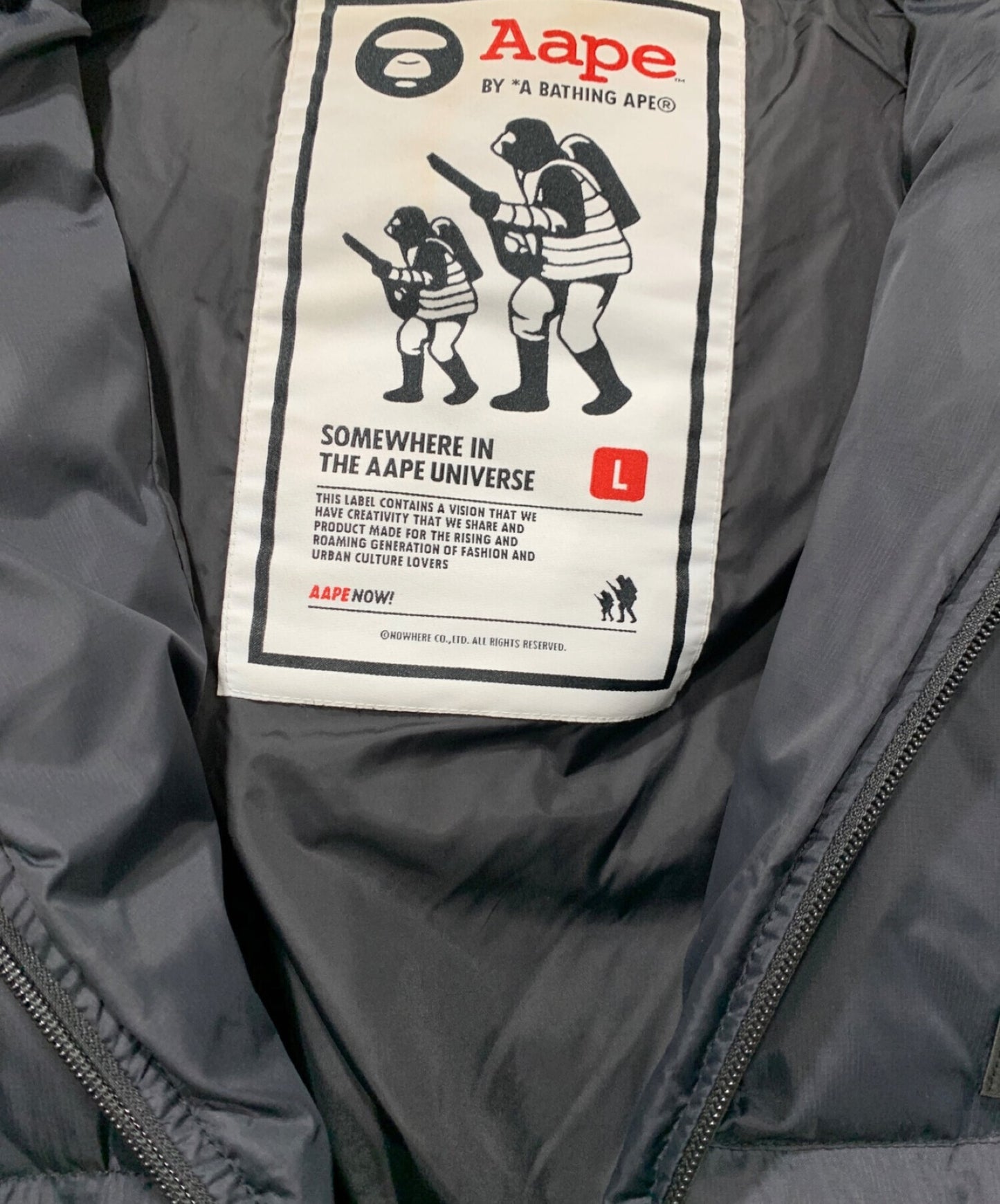 목욕 원숭이 다운 재킷 AAPDNM7114XX7