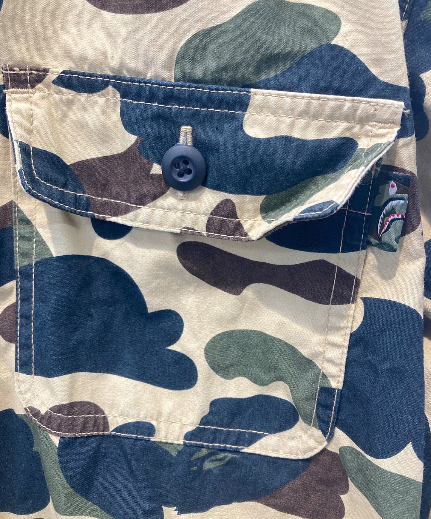 목욕 원숭이 위장 후드 재킷 001she301015x