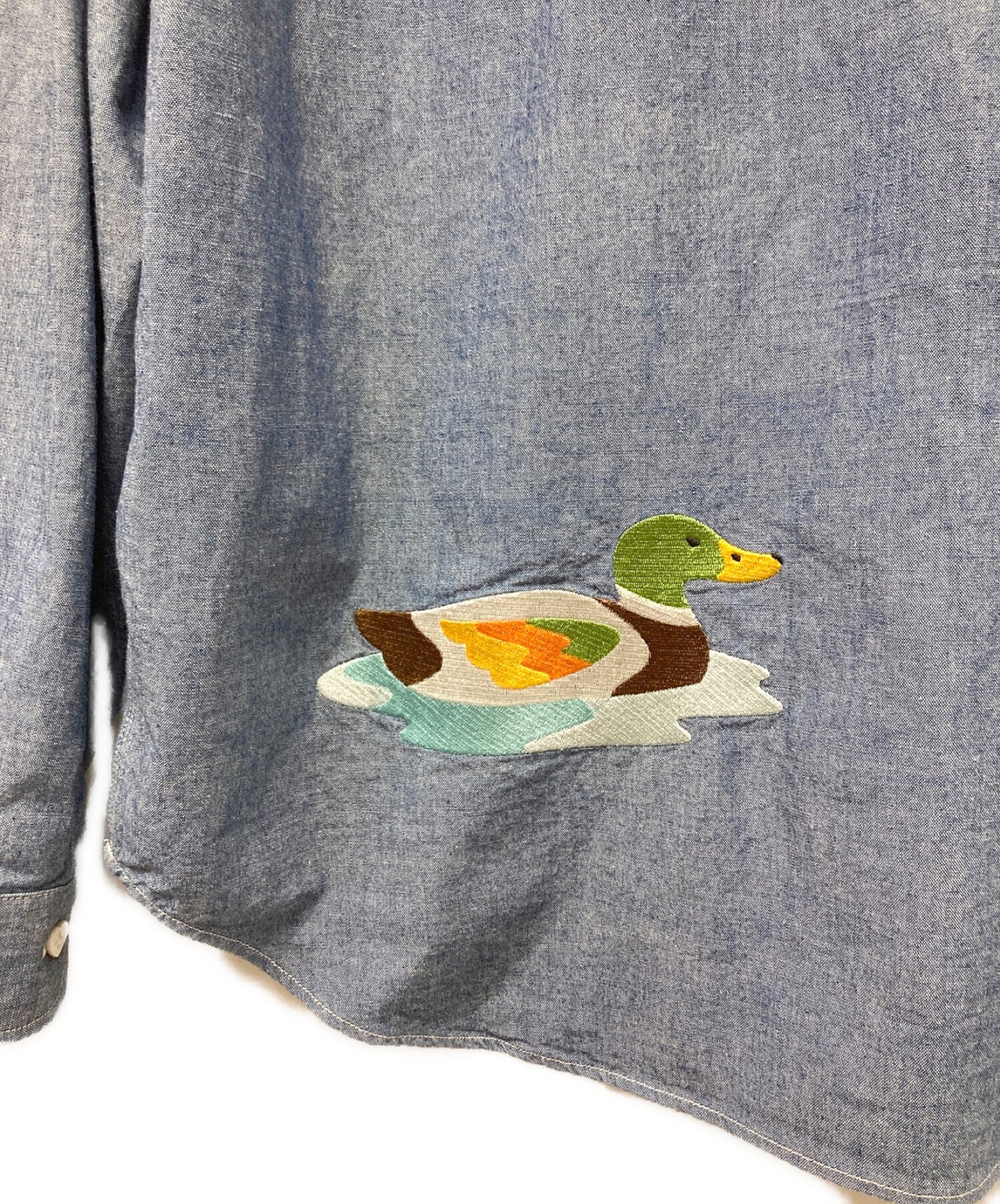 인간이 만든 Chambray L/S 셔츠 HM25SH002