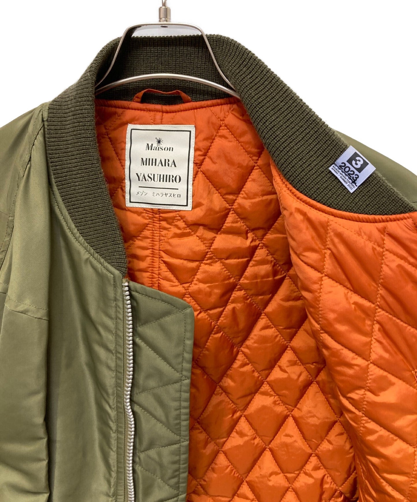 Maison Mihara Yasuhiro分層郵政編碼夾克A10VT051