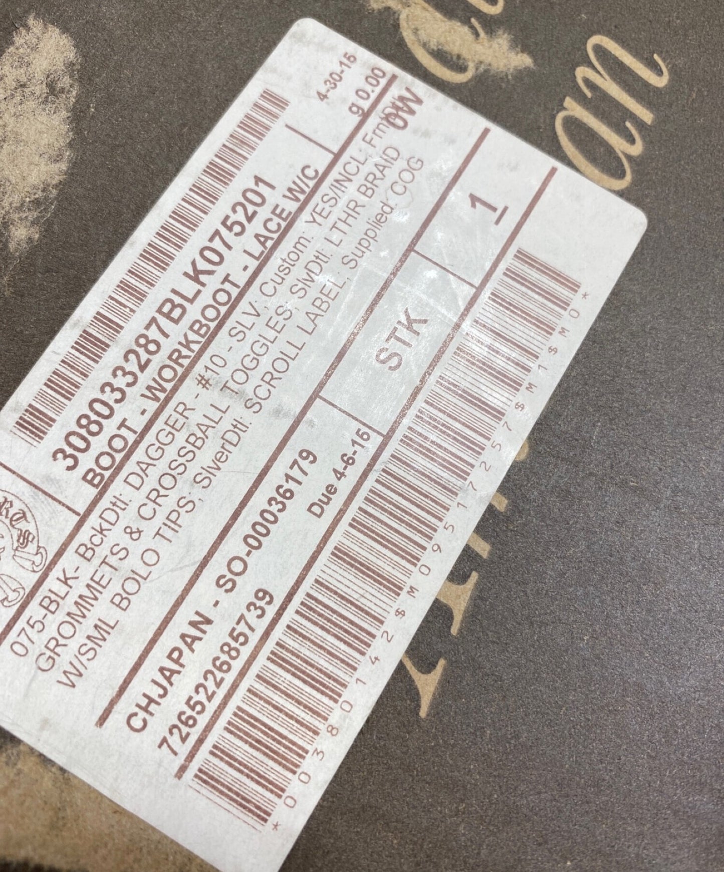 Chrome Hearts × Wesco Fireman Center Dagger Zip Boots 308033287BLK075201