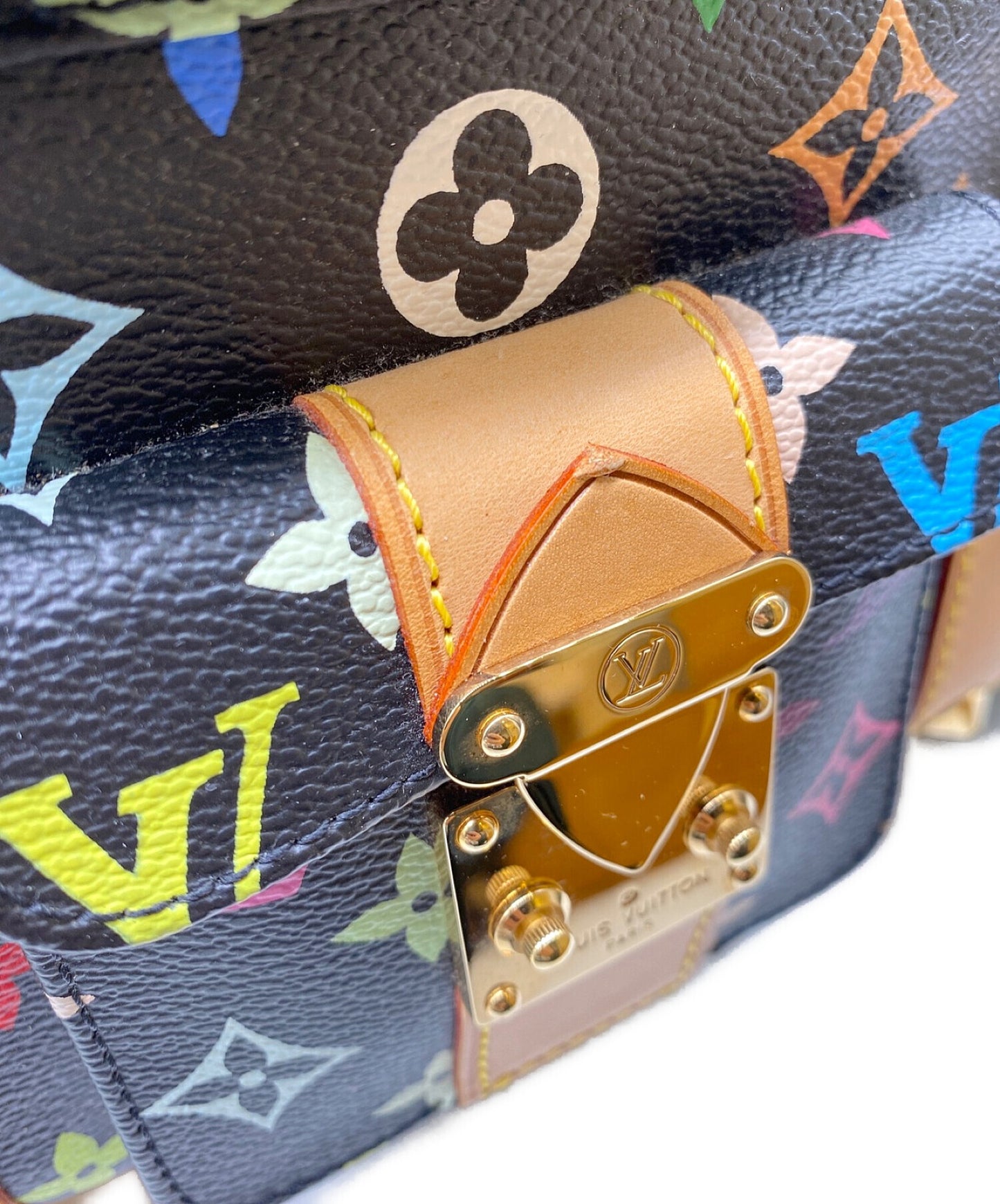 Louis Vuitton Keypol 45 x Takashi Murakami M92640