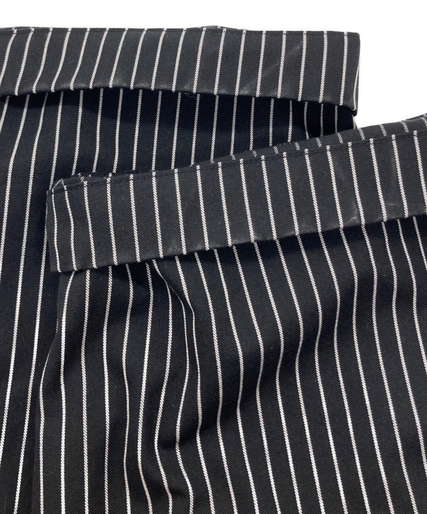 블랙 커먼 디스 가콘 줄무늬 바지