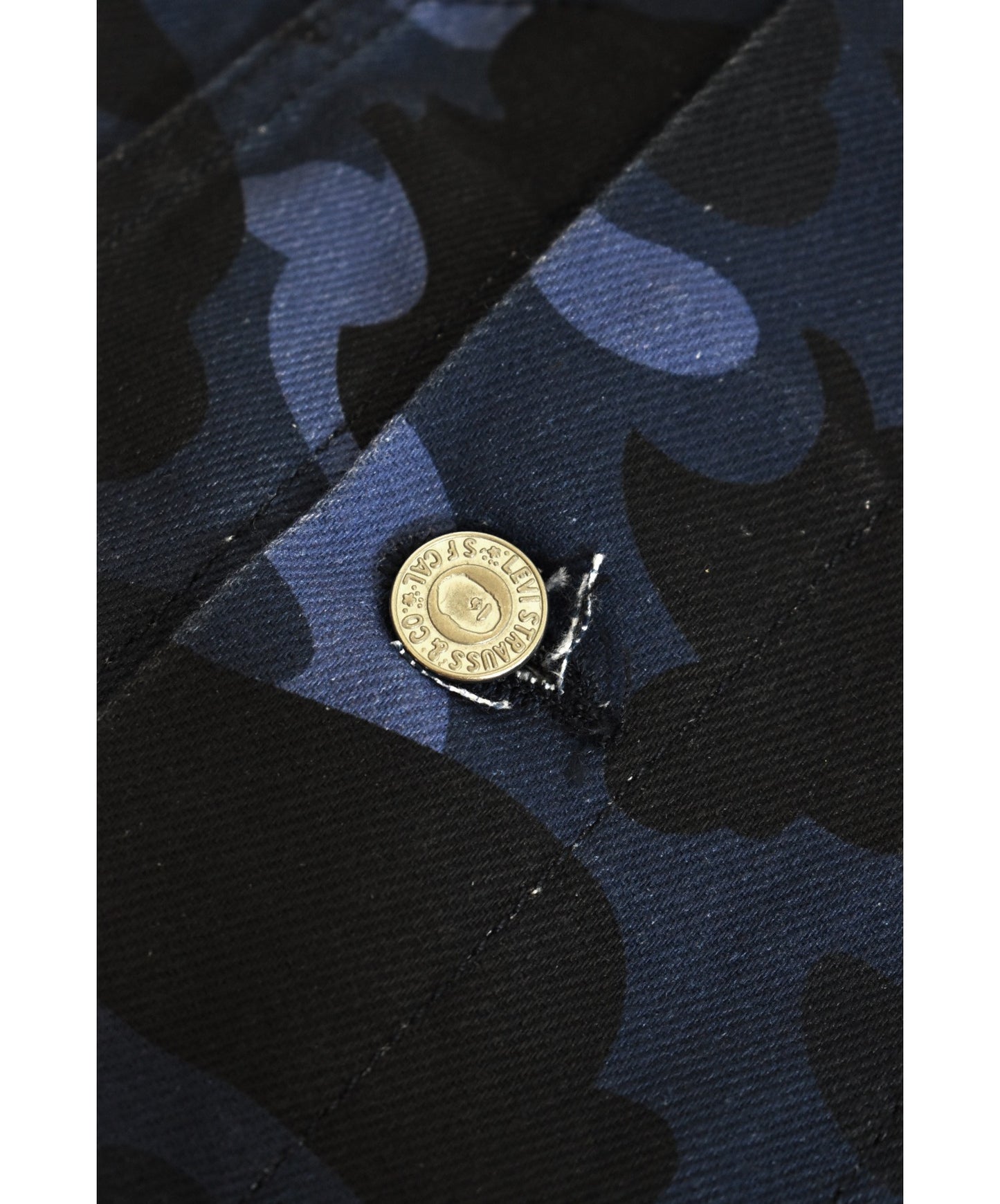 목욕 원숭이 × 레즈 타입 III 분할 트럭 운전사 재킷 BAPE AMA CAMO 모델 연도 21 56150006