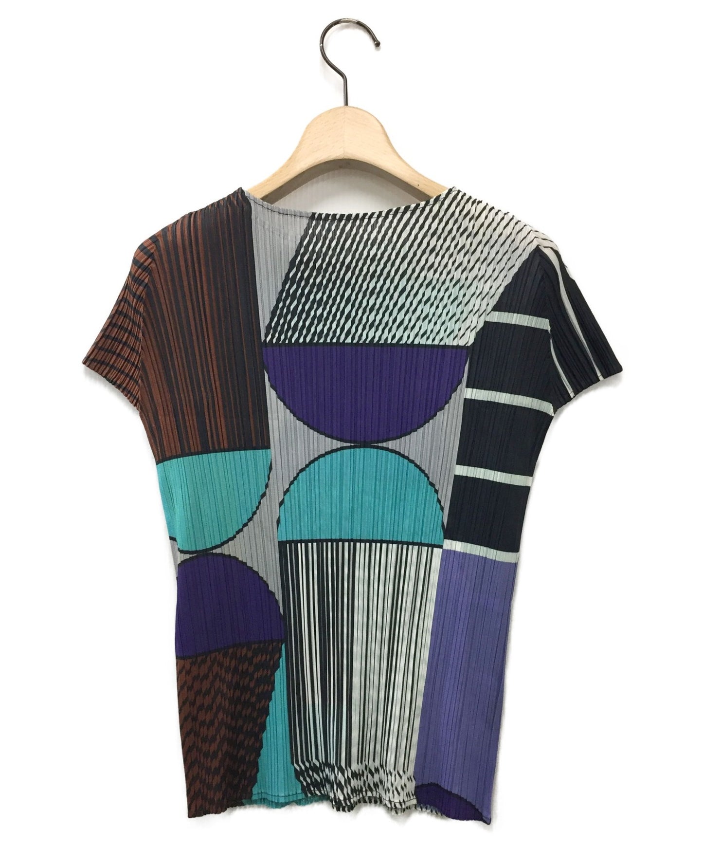 褶皺請襯衫 /短袖上衣