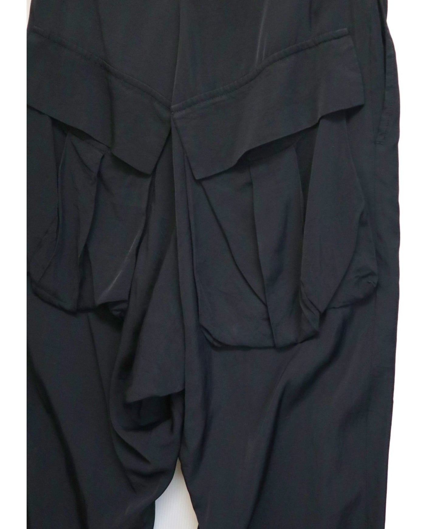 Limi Feu Rayon Cupra Flap Pocket Pocket Pants LZ-P11-206