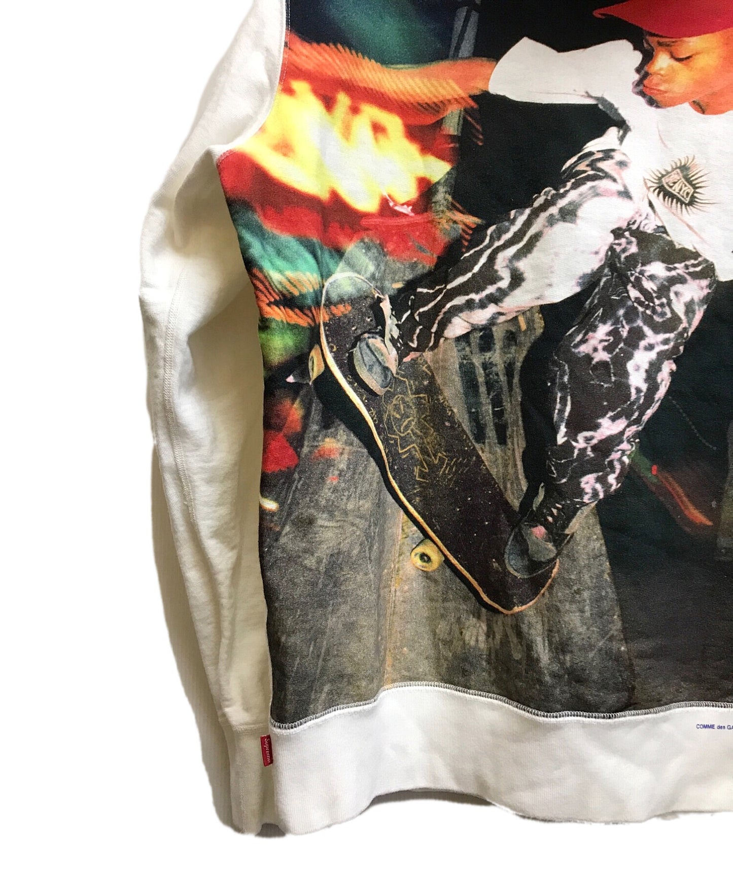 Supreme X Comme Des Garcons 셔츠 박스 로고 풀오버 까마귀