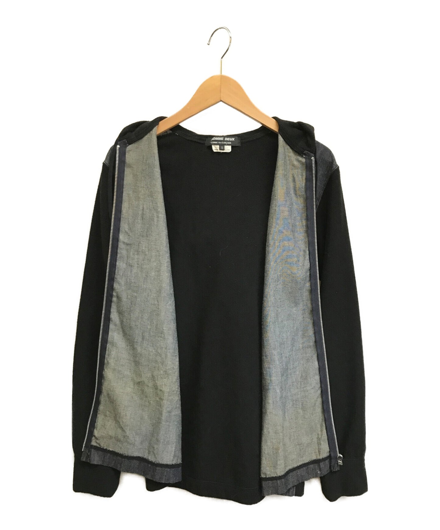 COMME DES GARCONS HOMME DEUX可转换Zip Hoodie DL-T004