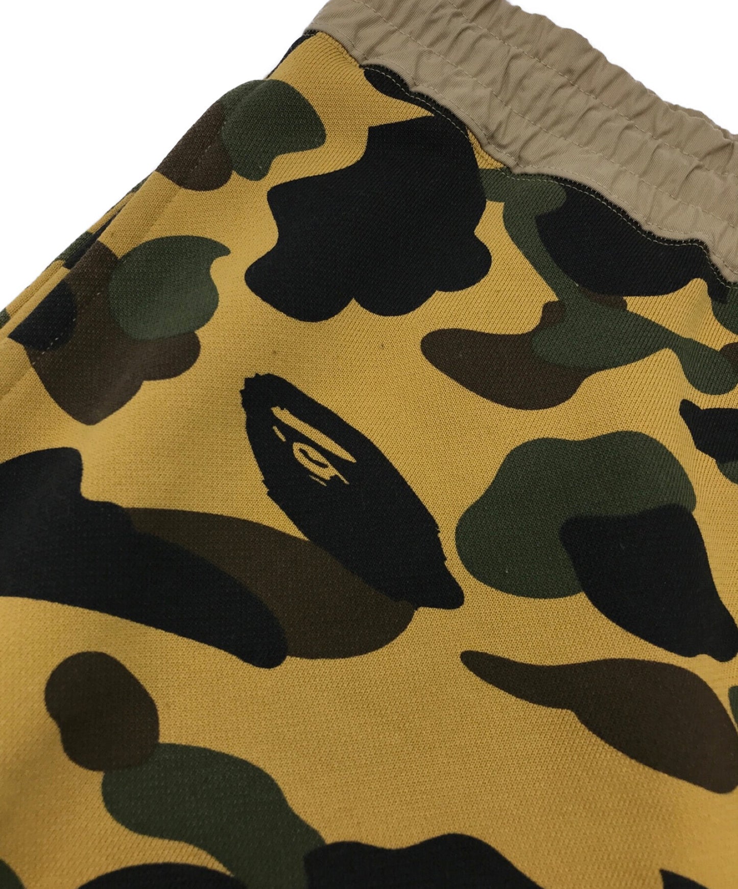 목욕 원숭이 원숭이 1st Camo Sweat Cargo Shorts 001spf301011xx