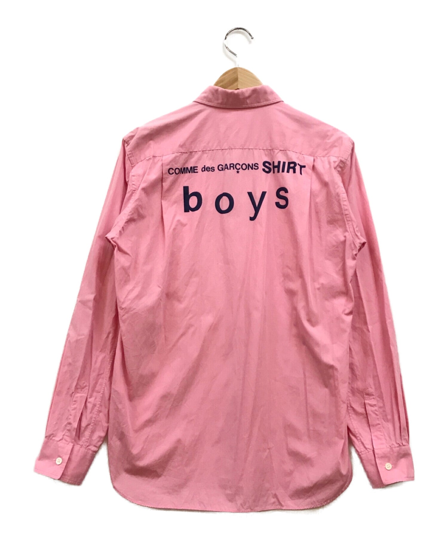 Pre-owned] COMME des GARCONS SHIRT BOY back printed shirt
