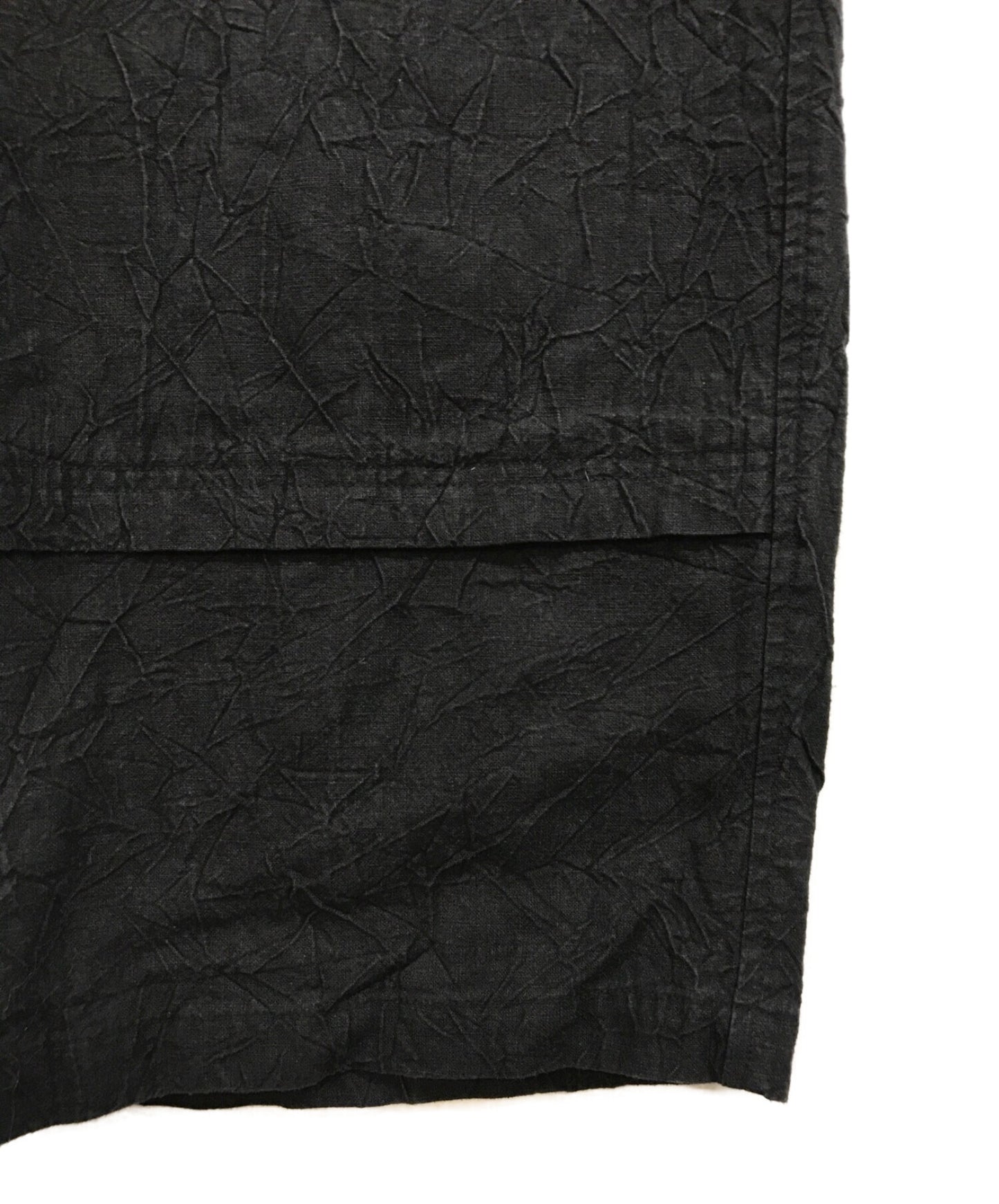 Y的不對稱口袋寬褲YG-P12-301