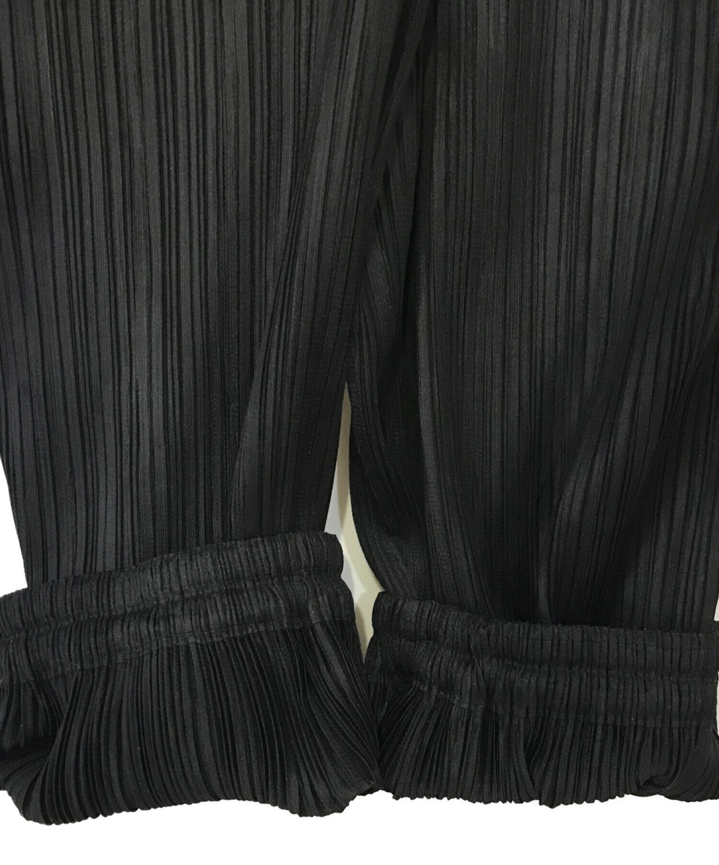 주름은 사이드-ZIP 주름 바지 pp91-JF021을 제발하십시오