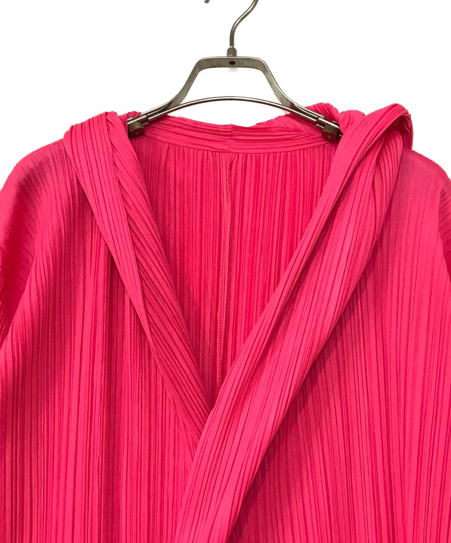 褶皱请连帽百根羊毛衫PP71-EN164