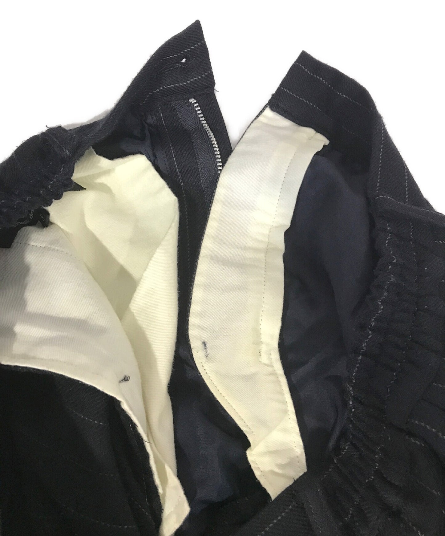 Comme des Garcons Homme Deux 스트라이프 바지 DF-P029