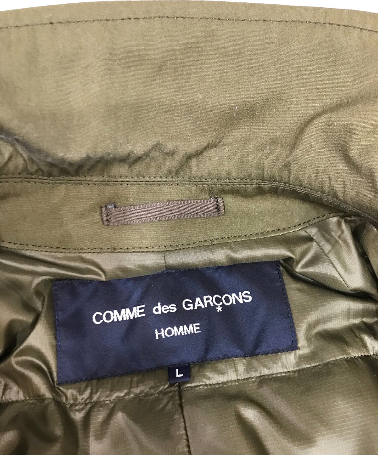 Comme des Garcons Homme Cotton Nylon Weather Coat HF-C006