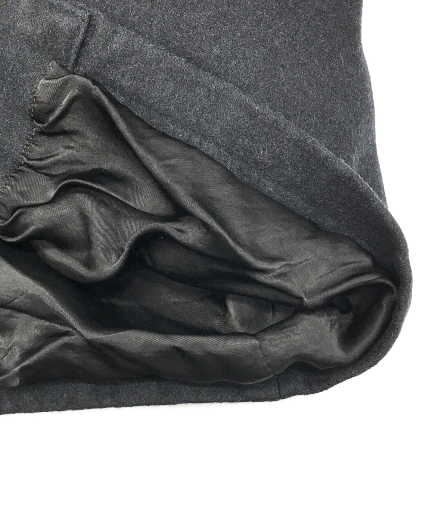 Comme des garcons homme wool stencil colar coat hp-c011