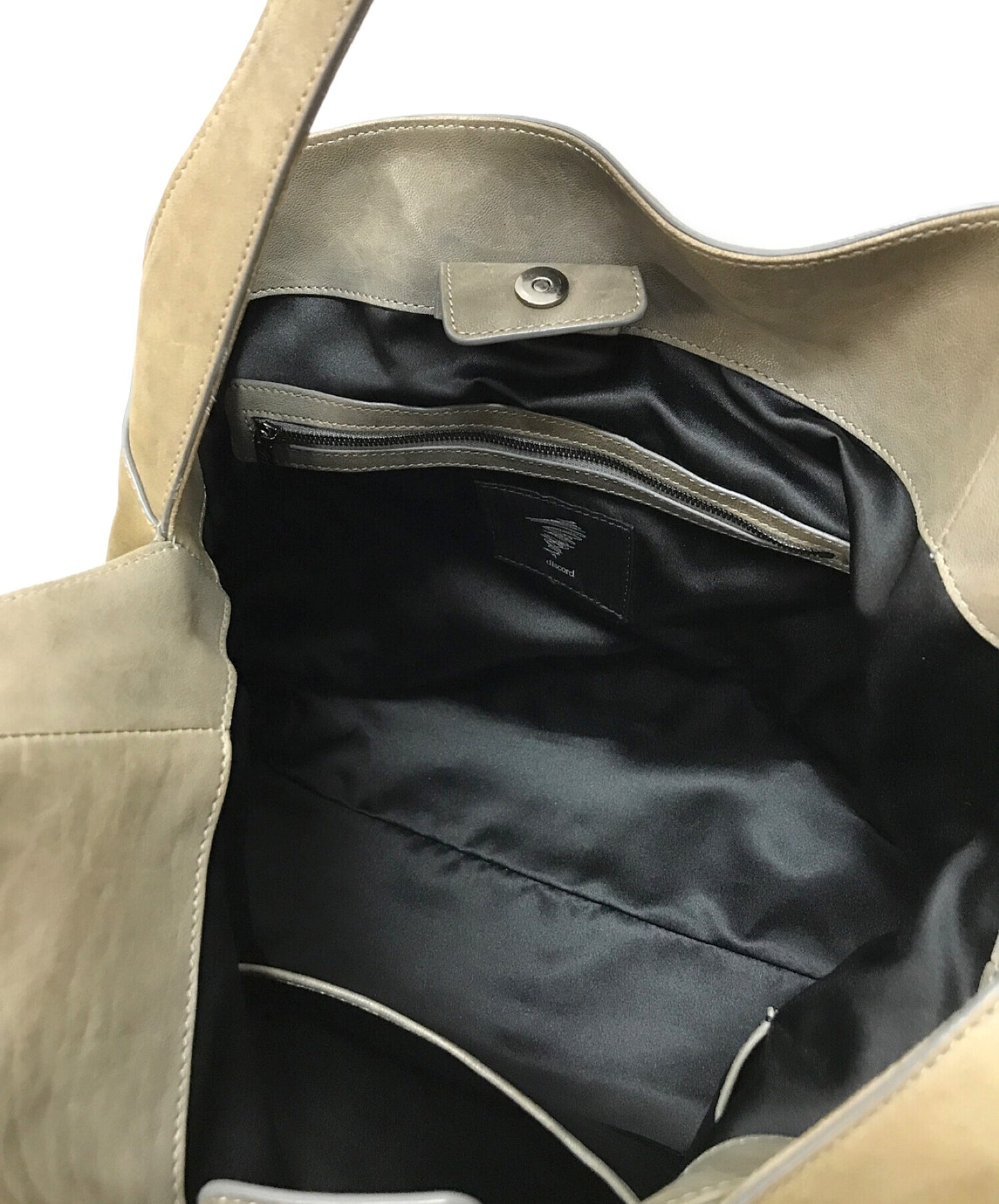 Yahji Yahji Yamamoto配置文件(S)皮革手提包DH-I10-704